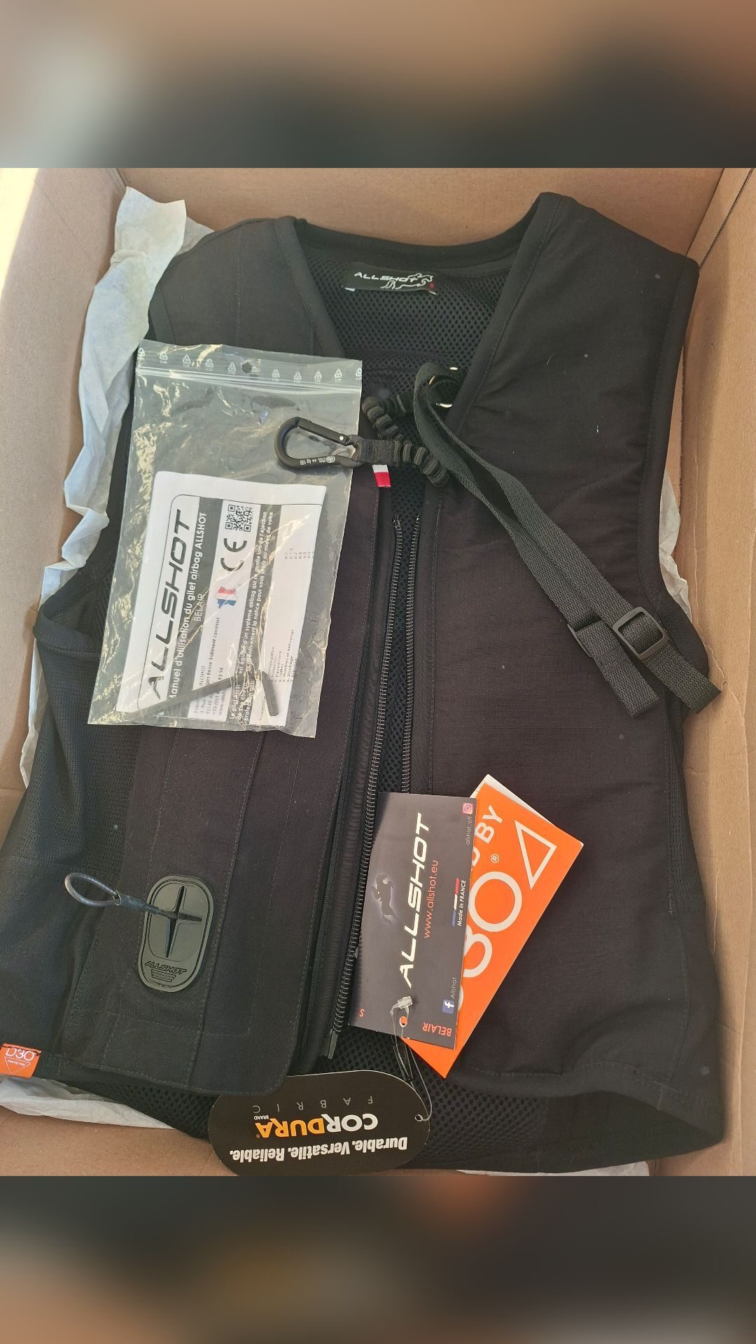 Gilet Air Bag, média 2