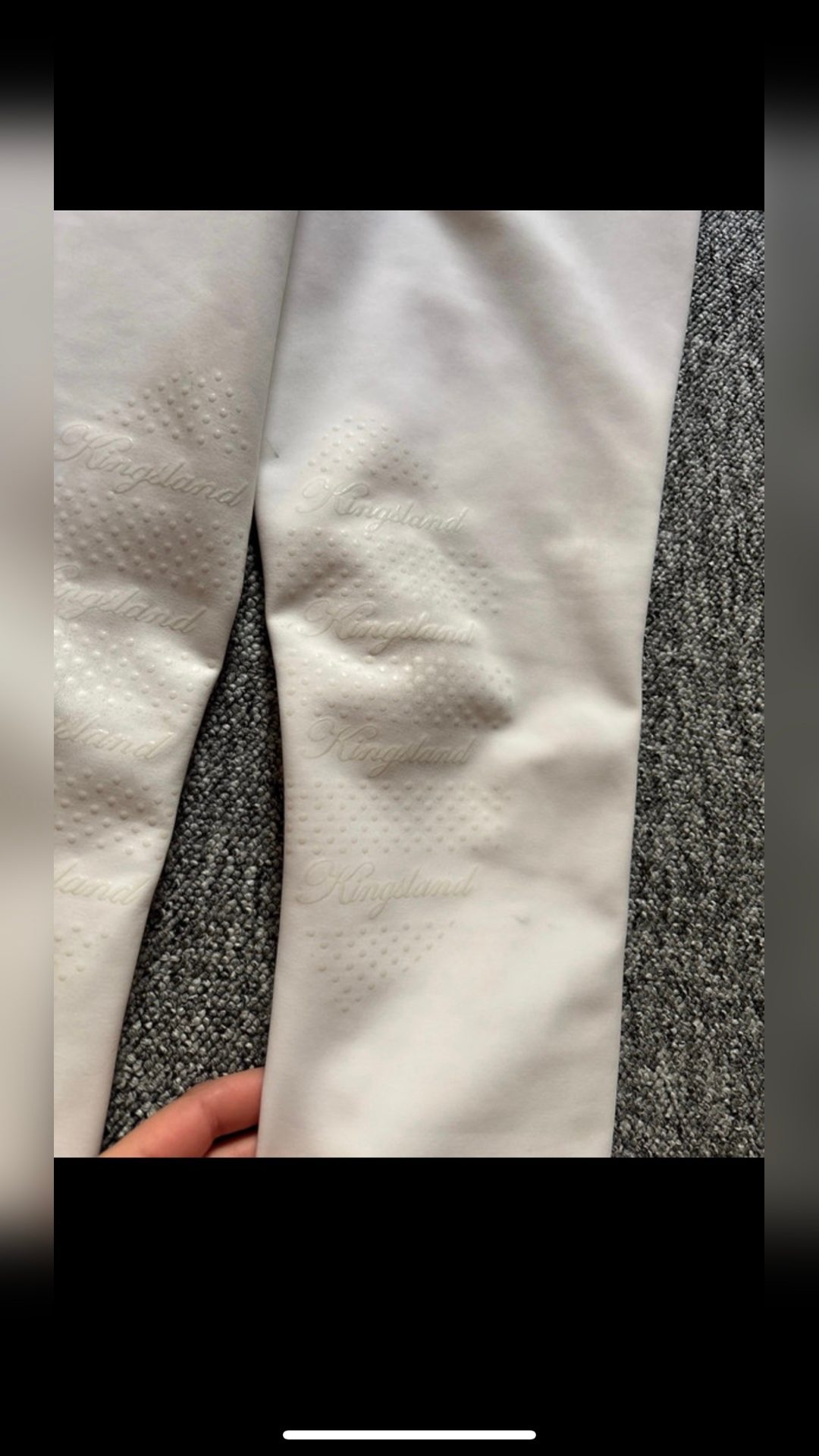 Pantalon blanc, média 6