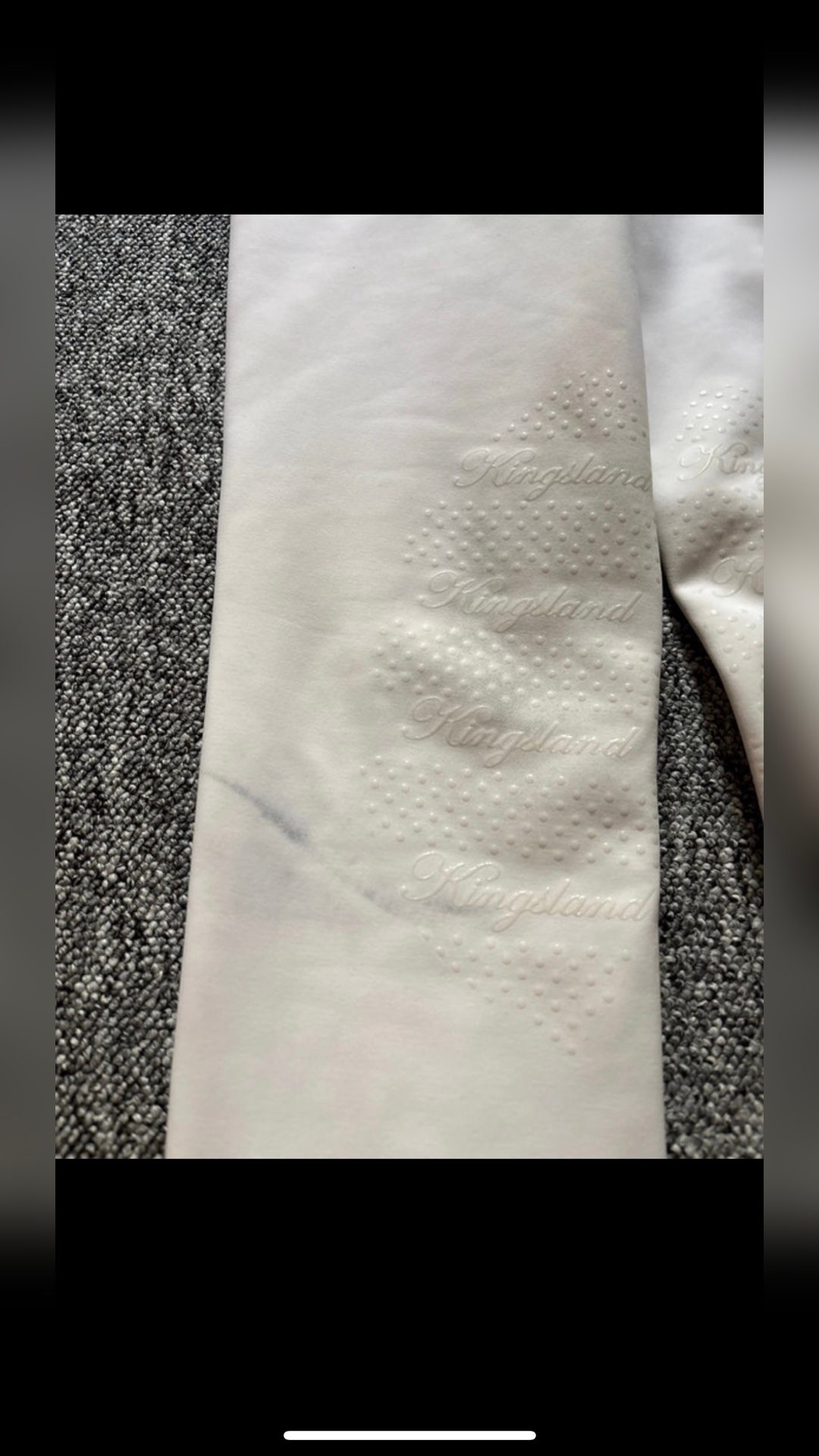 Pantalon blanc, média 7