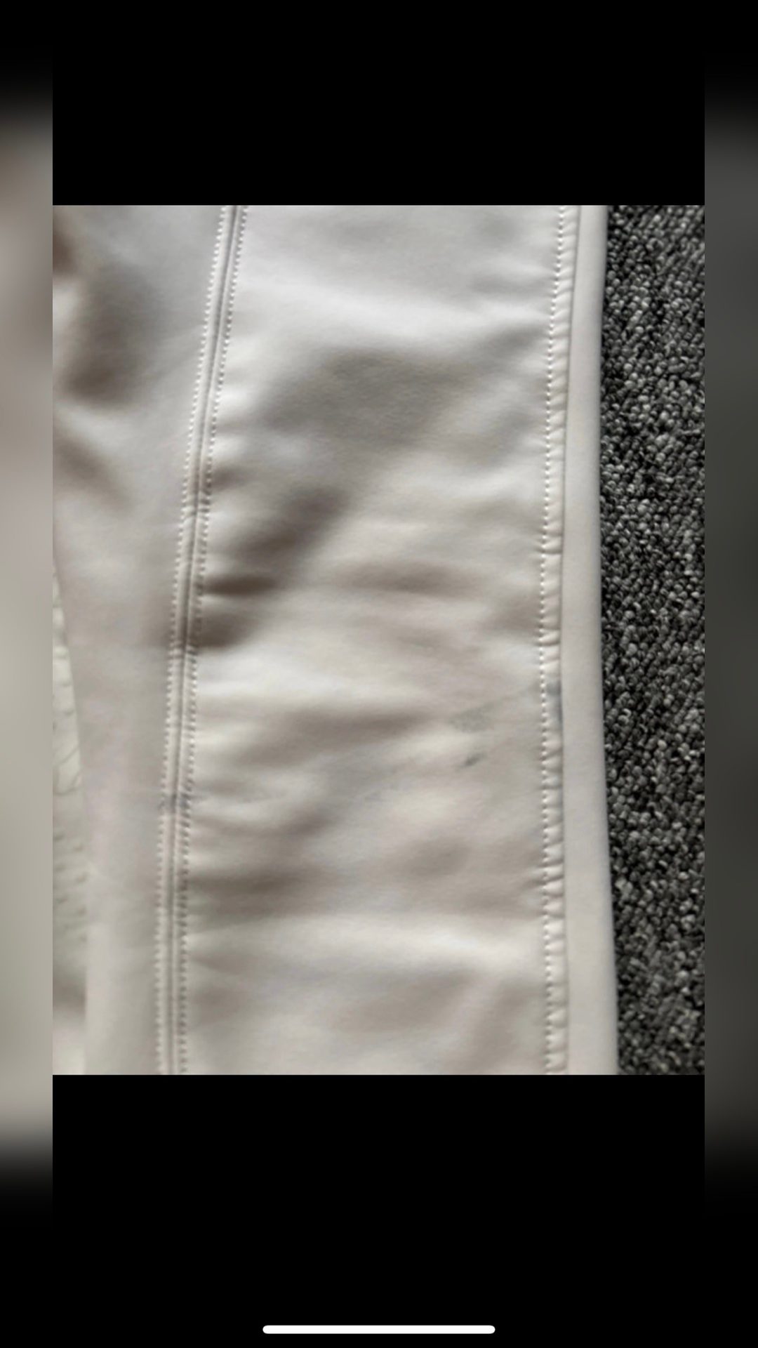 Pantalon blanc, média 8