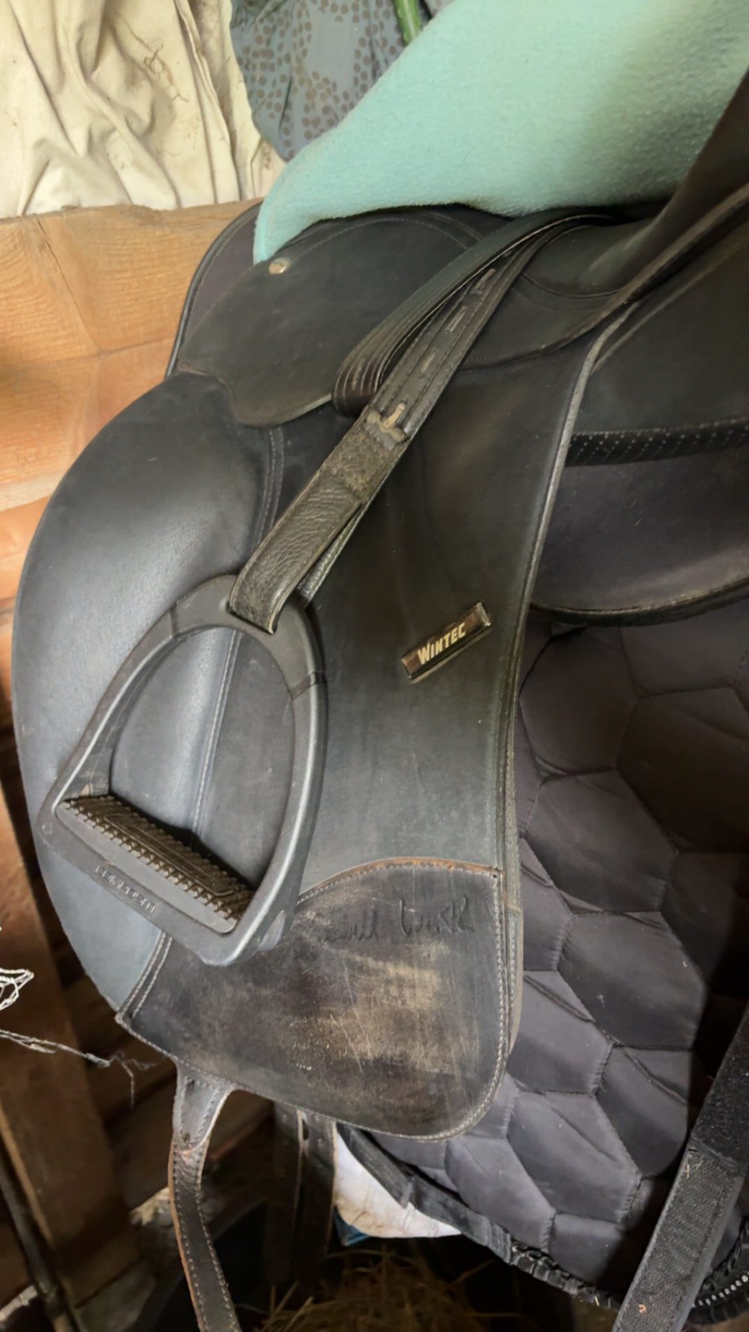 selle Wintec Isabell dressage 17 pouces, média 7