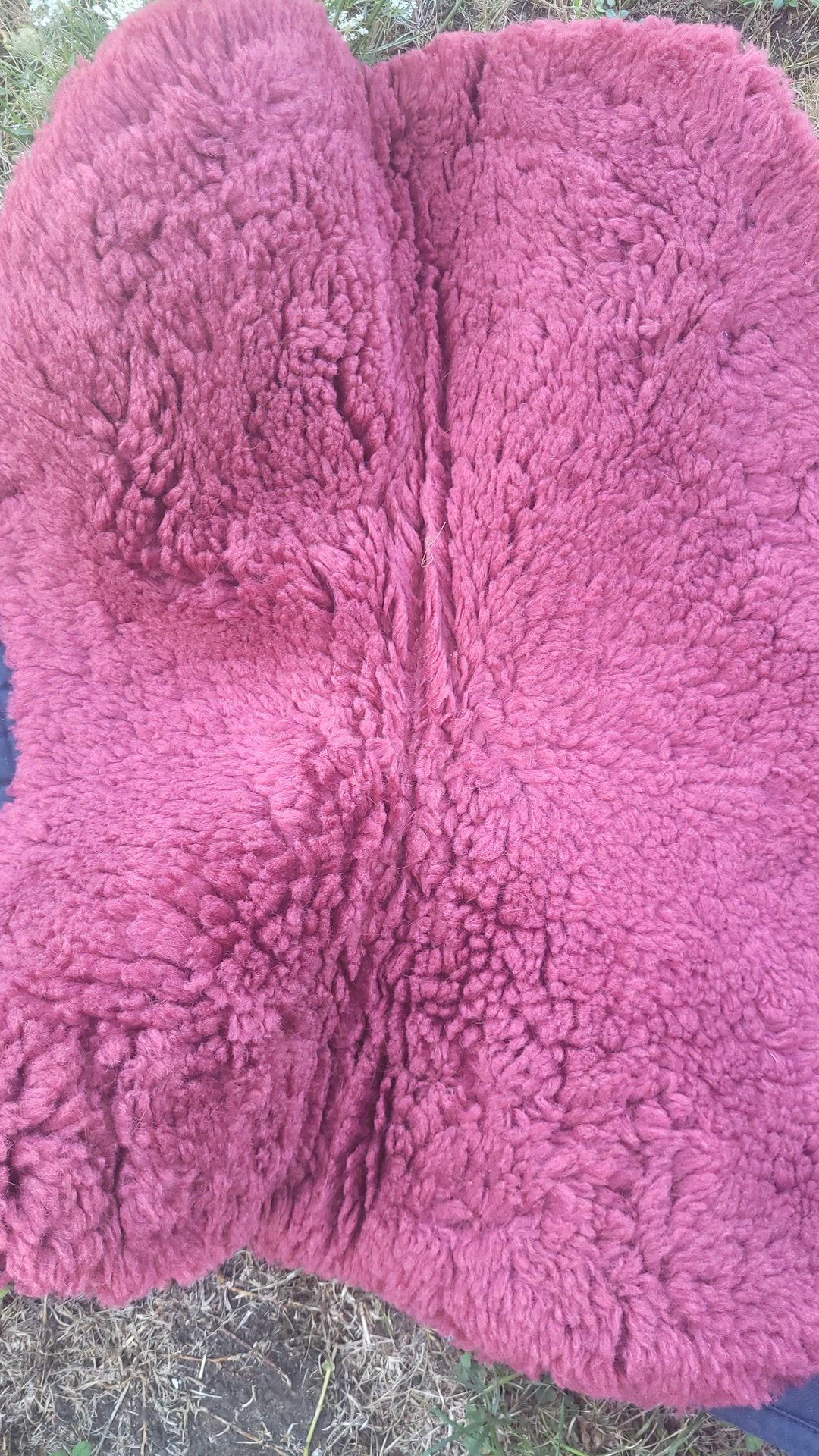 Tapis laine  mérinos, média 6