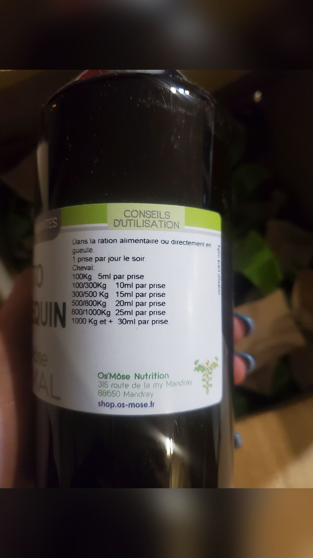 5 bouteilles phyto cush pour Cushing, média 3