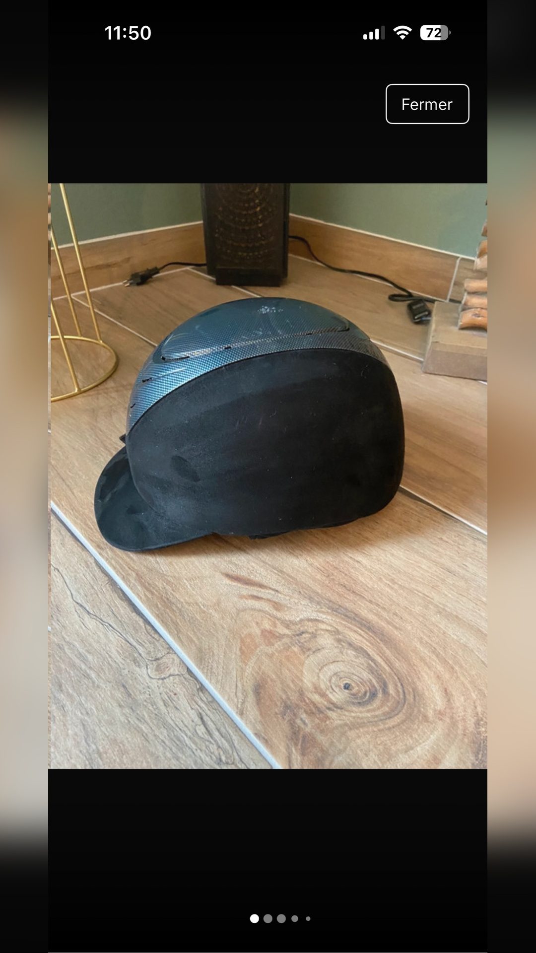Bombe équitation, média 2