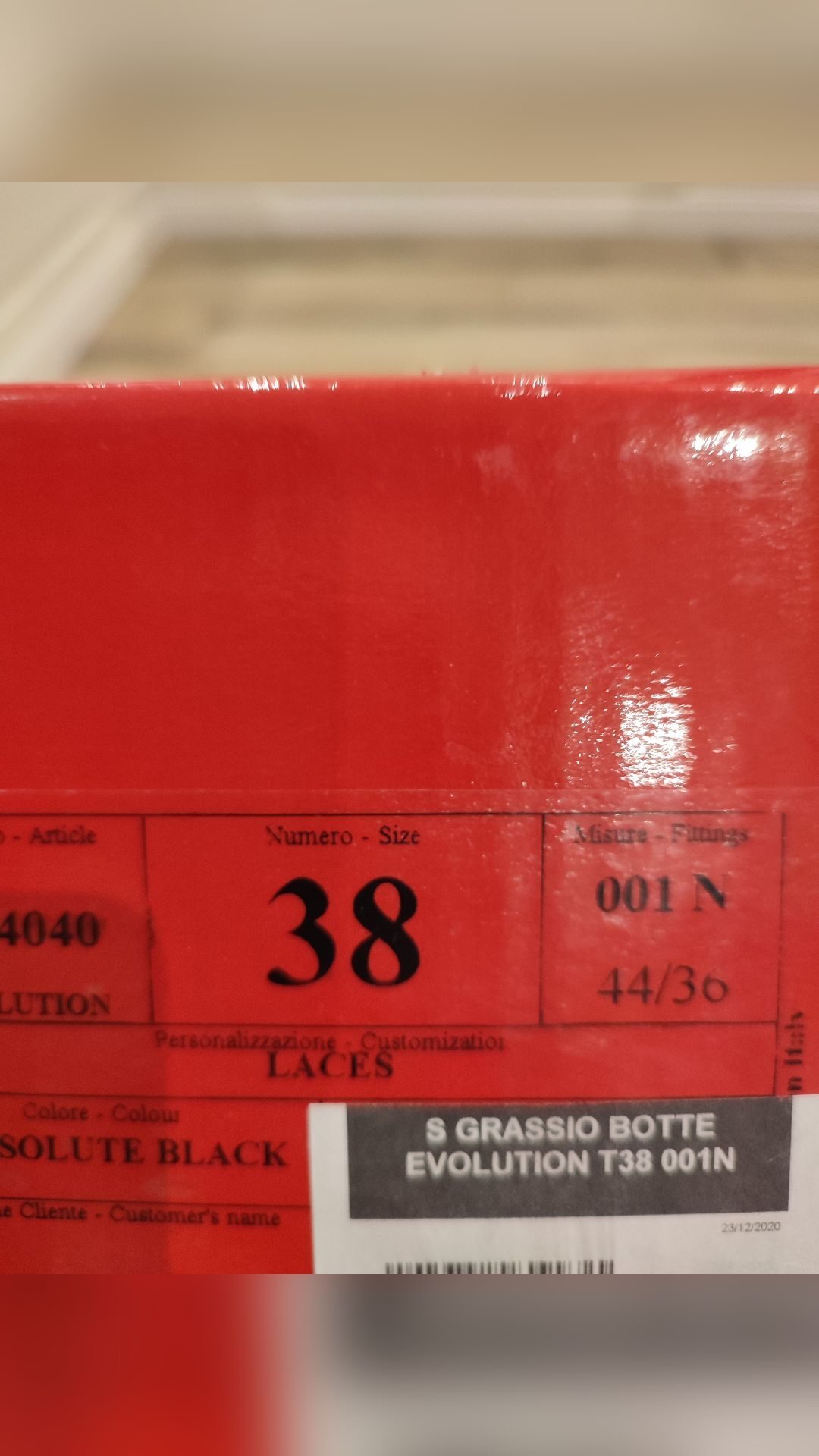 Bottes Sergio Grasso 38, média 3