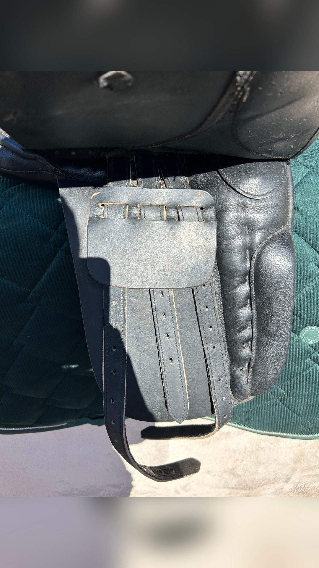Selle 16 pouce plutôt taille poney ou petit cheval, média 4
