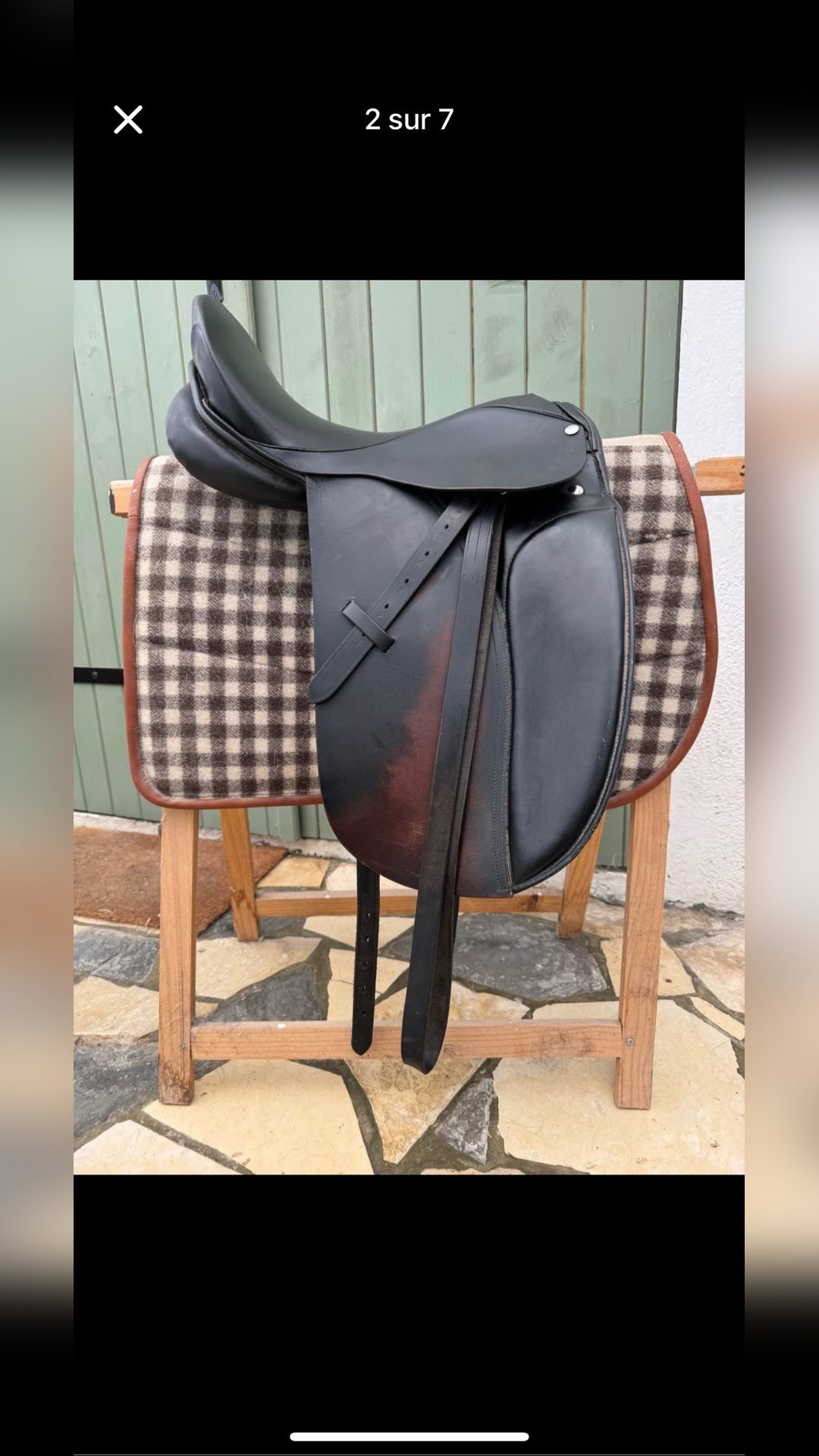 Selle dressage, média 2