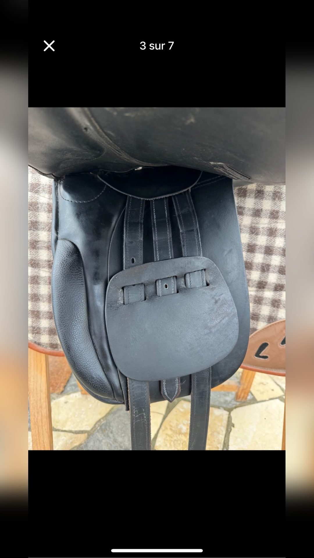 Selle dressage, média 3