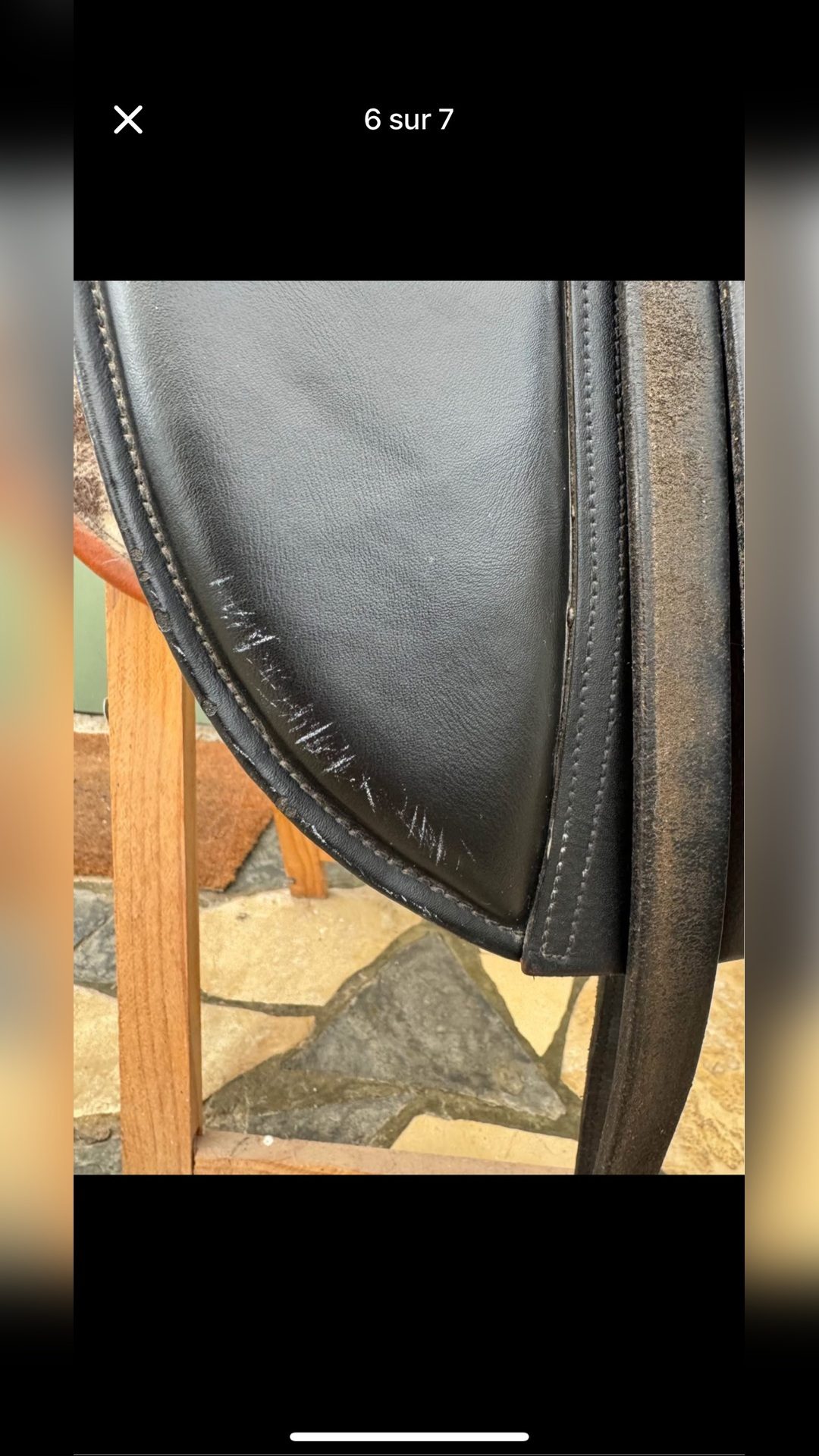Selle dressage, média 6