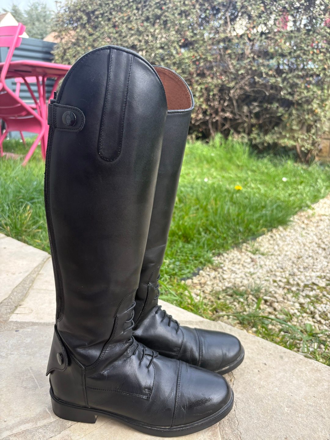 botte equitheme taille 37 noire, média 3