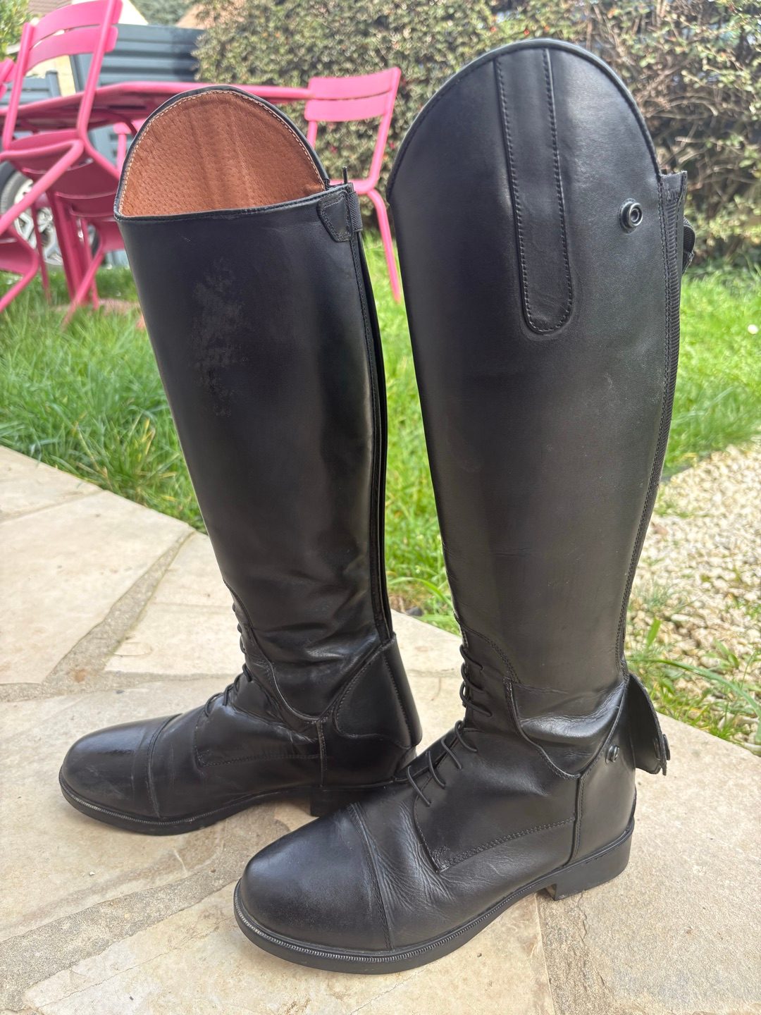 botte equitheme taille 37 noire, média 2