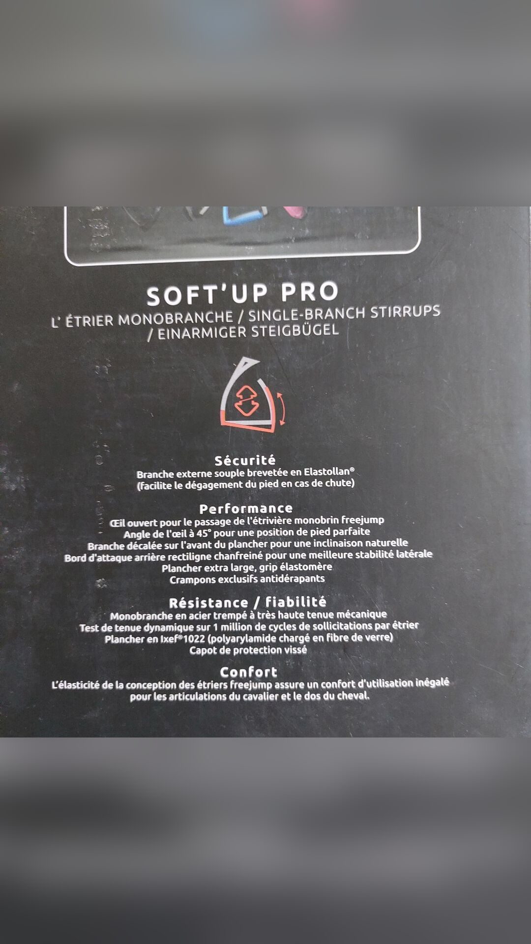 Etriers Freejump Solt'up, média 2