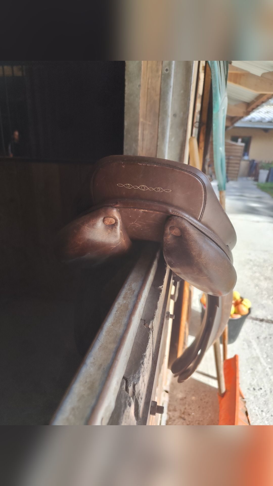 Selle Fouganza mixte 17 pouces, média 5