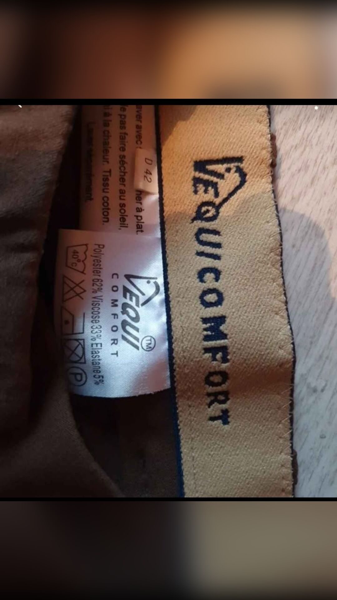 Pantalon d'équitation femme Equicomfort, média 2