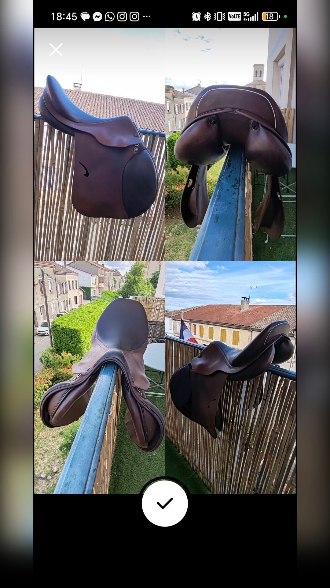 Selle PRESTIGE Roma Jump 17 ", média 4