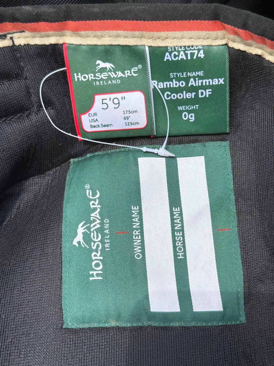 Couverture horseware 0g, média 2