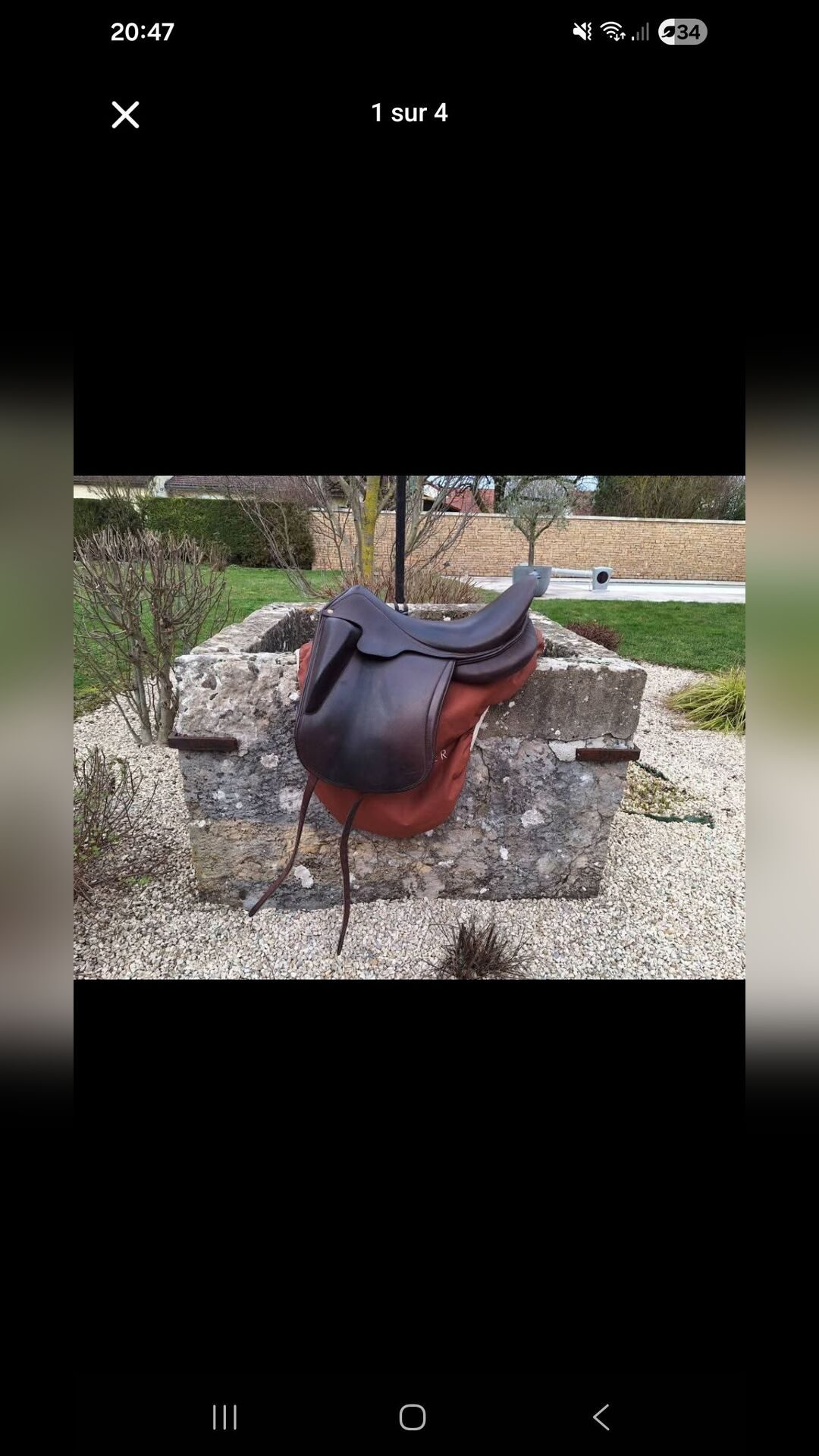 Selle Aulion 18 pouces, média 4