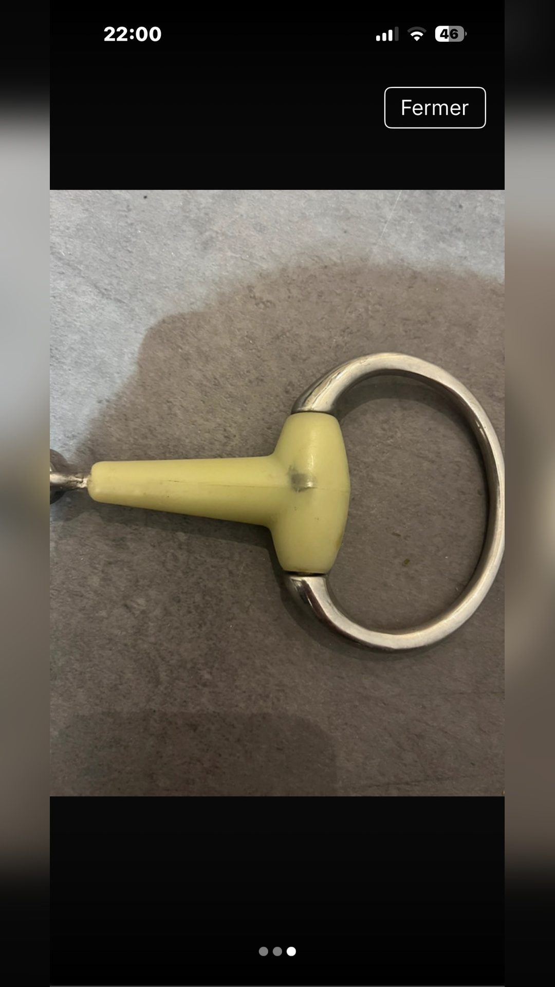 Mors goût pomme 12,5cm, média 3