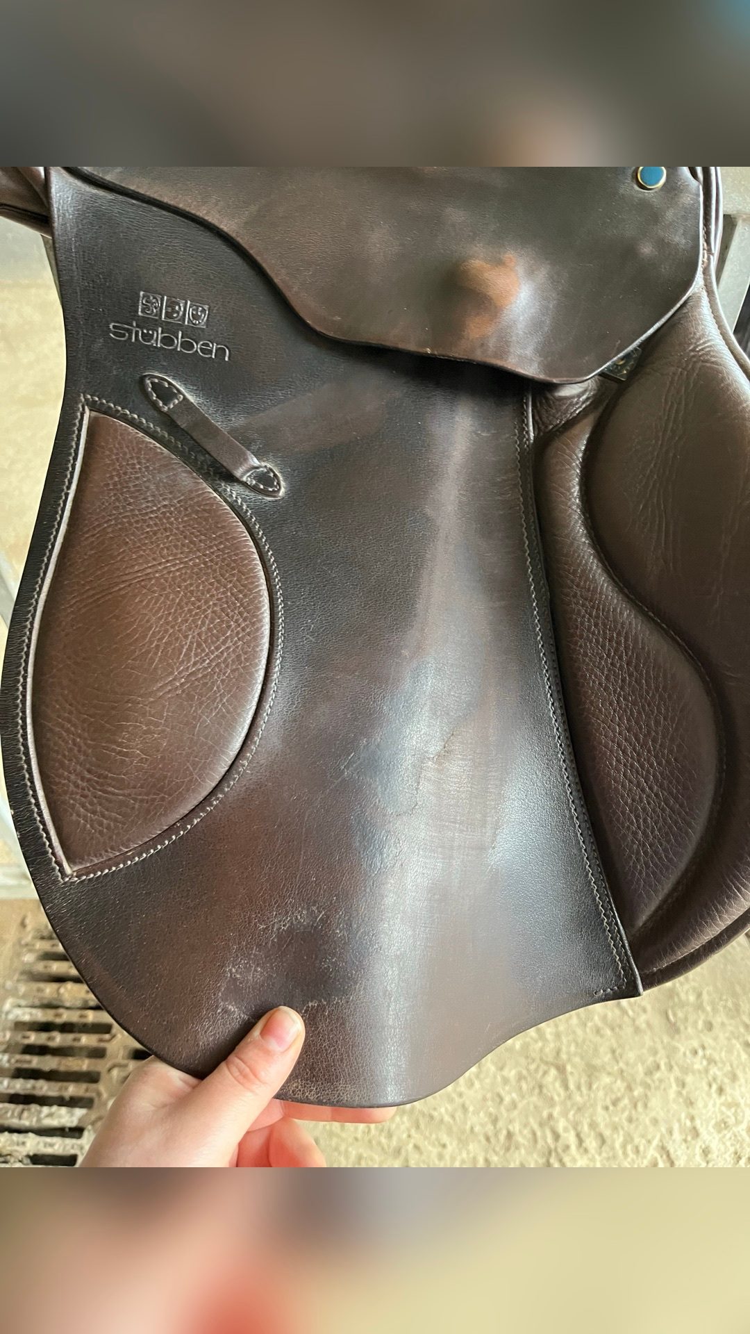 Selle CSO Stübben Prestige – Taille 18, média 8