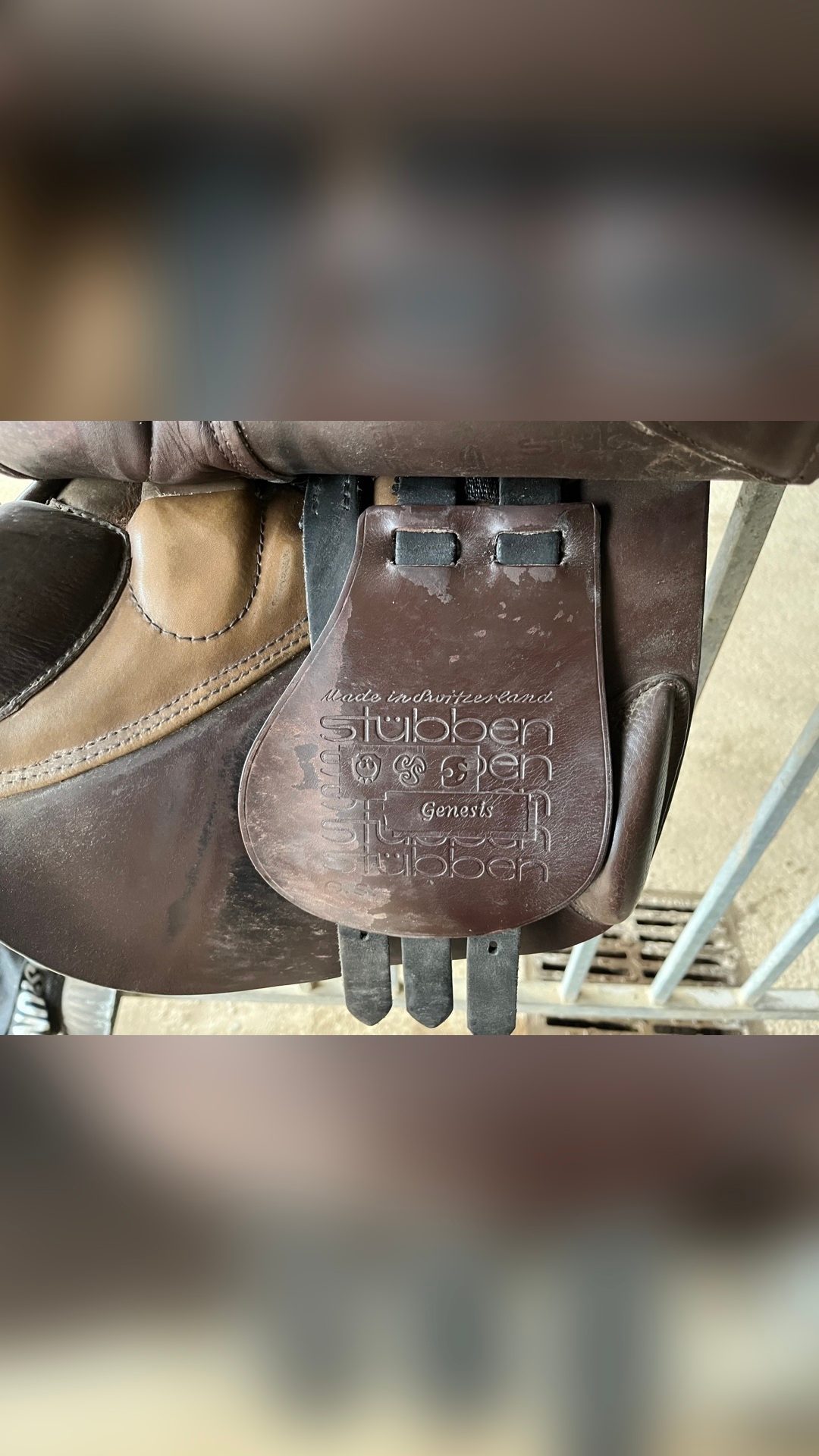 Selle CSO Stübben Prestige – Taille 18, média 3
