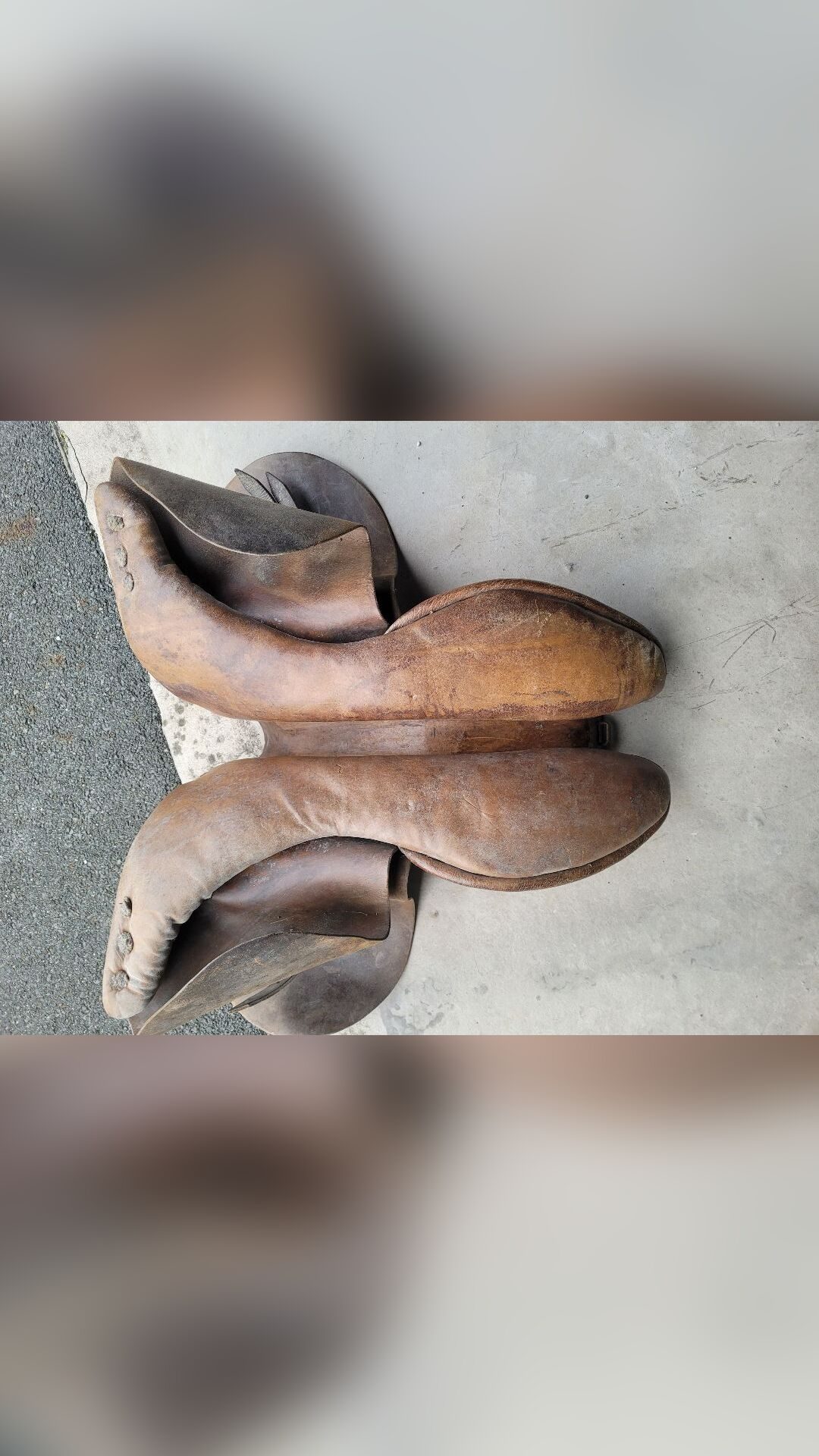 SELLE ÉQUITATION CUIR, média 3
