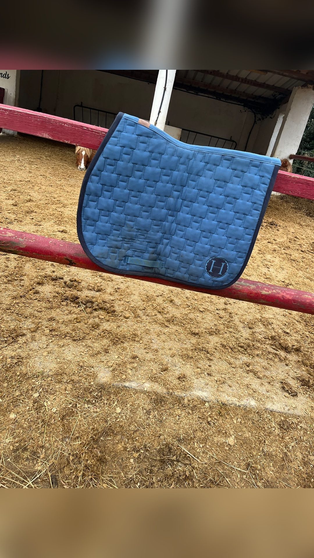 Tapis Harcour bleu, média 2