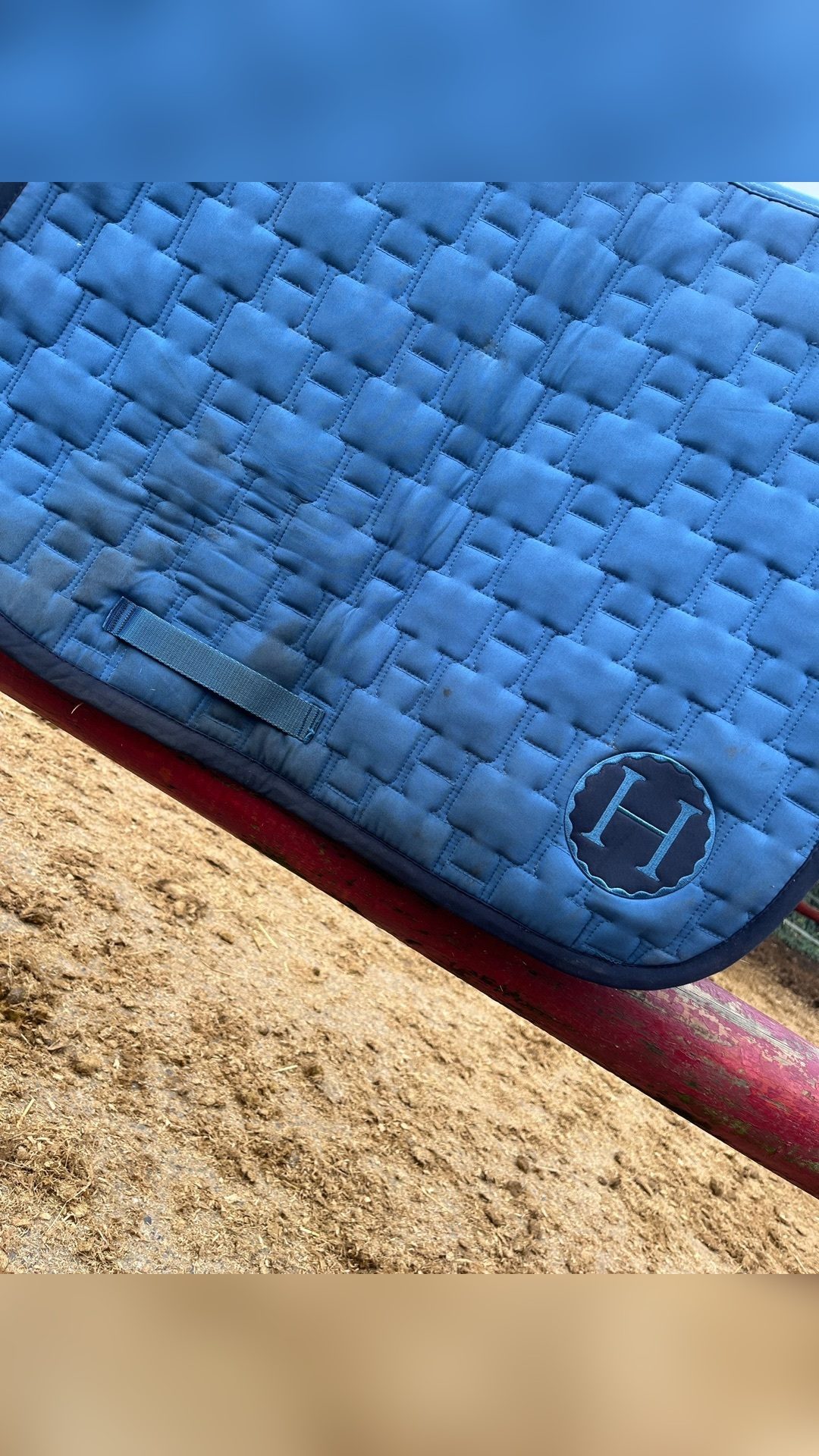 Tapis Harcour bleu, média 3