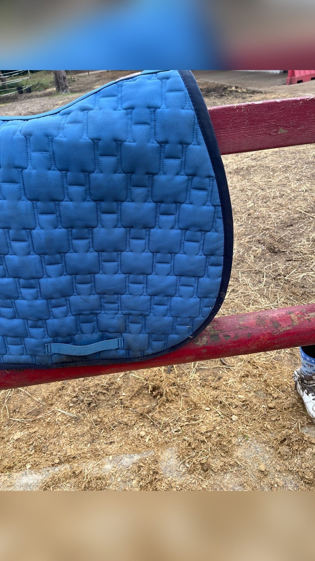 Tapis Harcour bleu, média 8