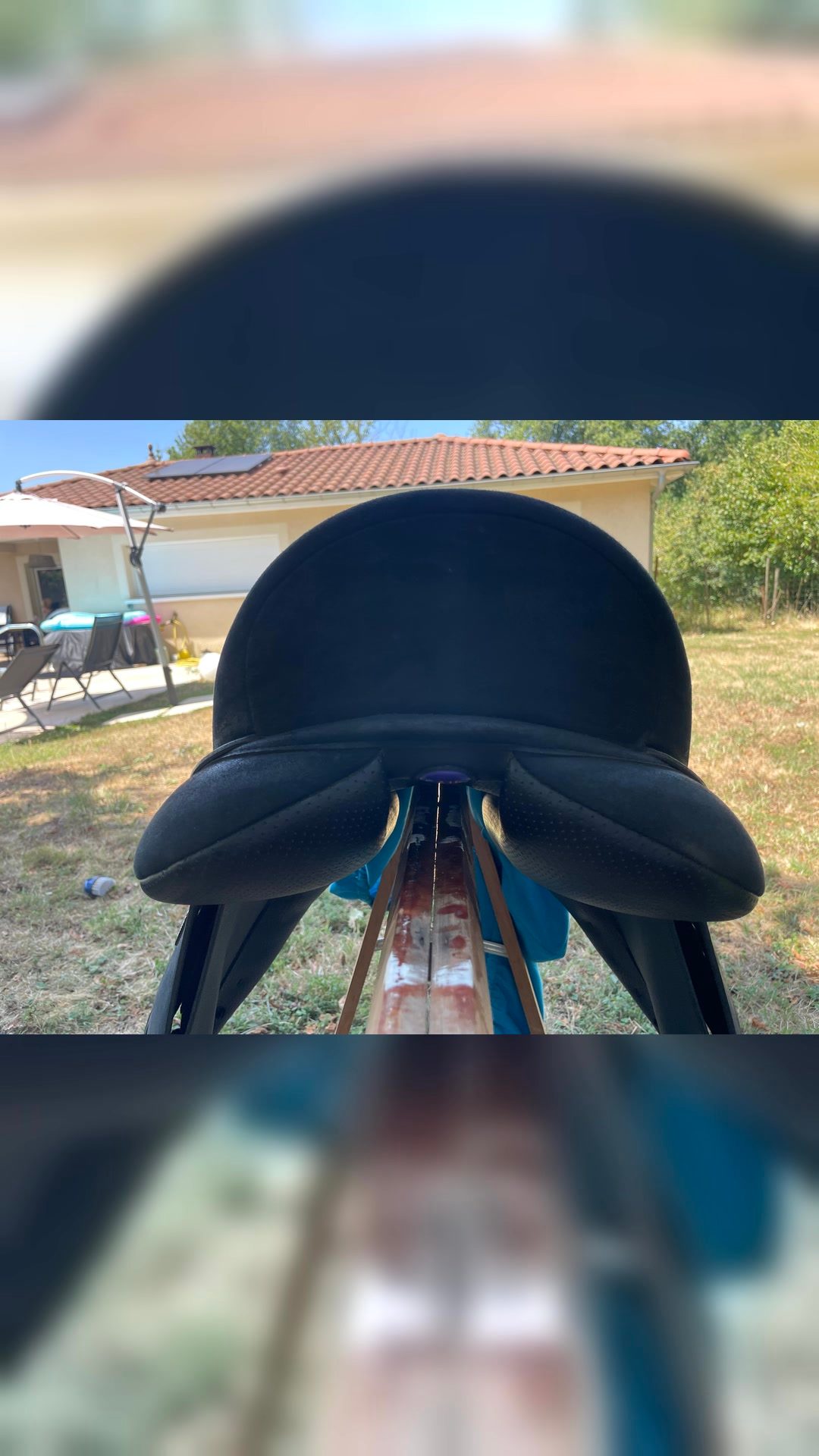 Selle de dressage 17,5, média 4