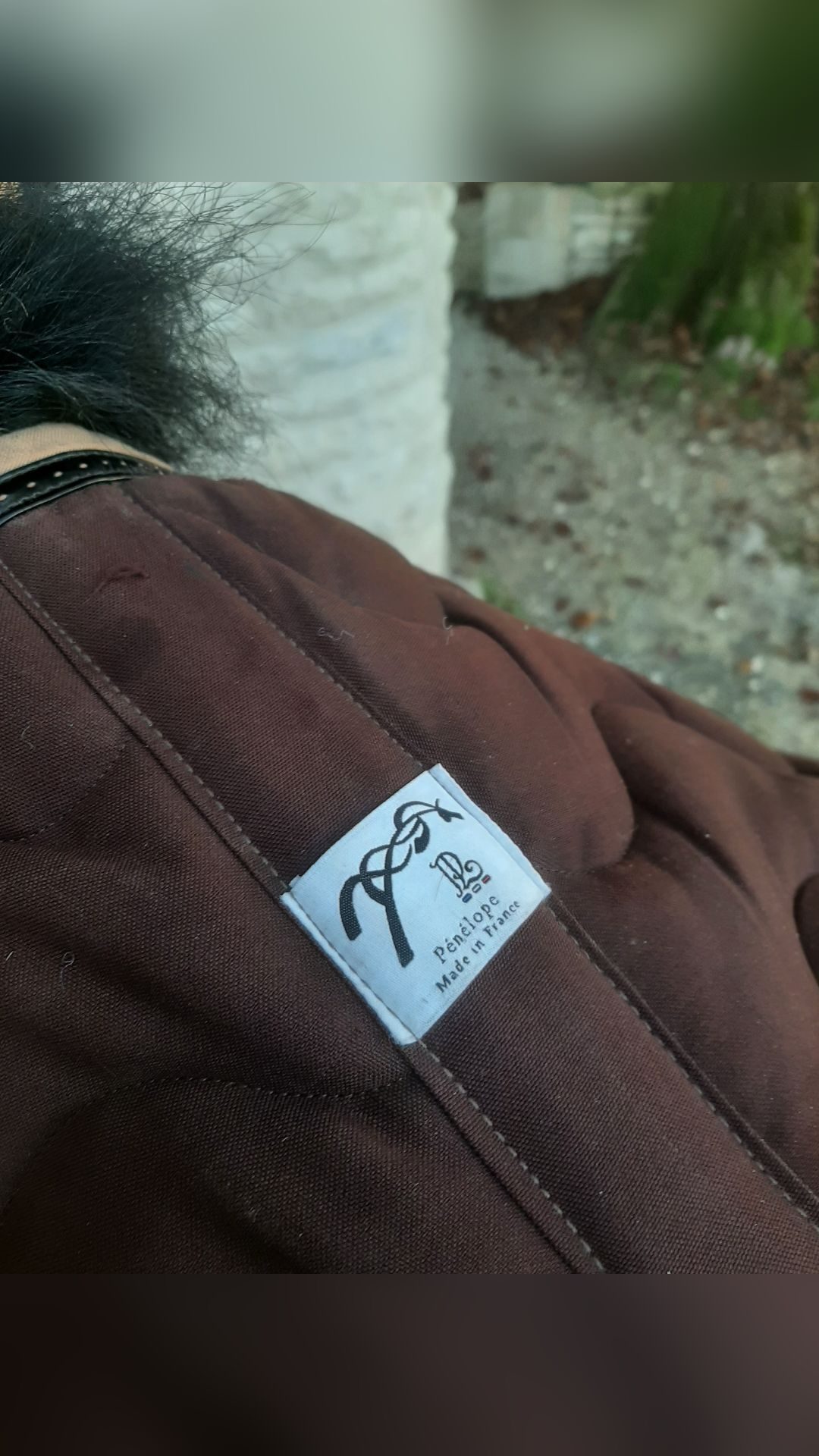 Tapis Pénélope marron, média 3