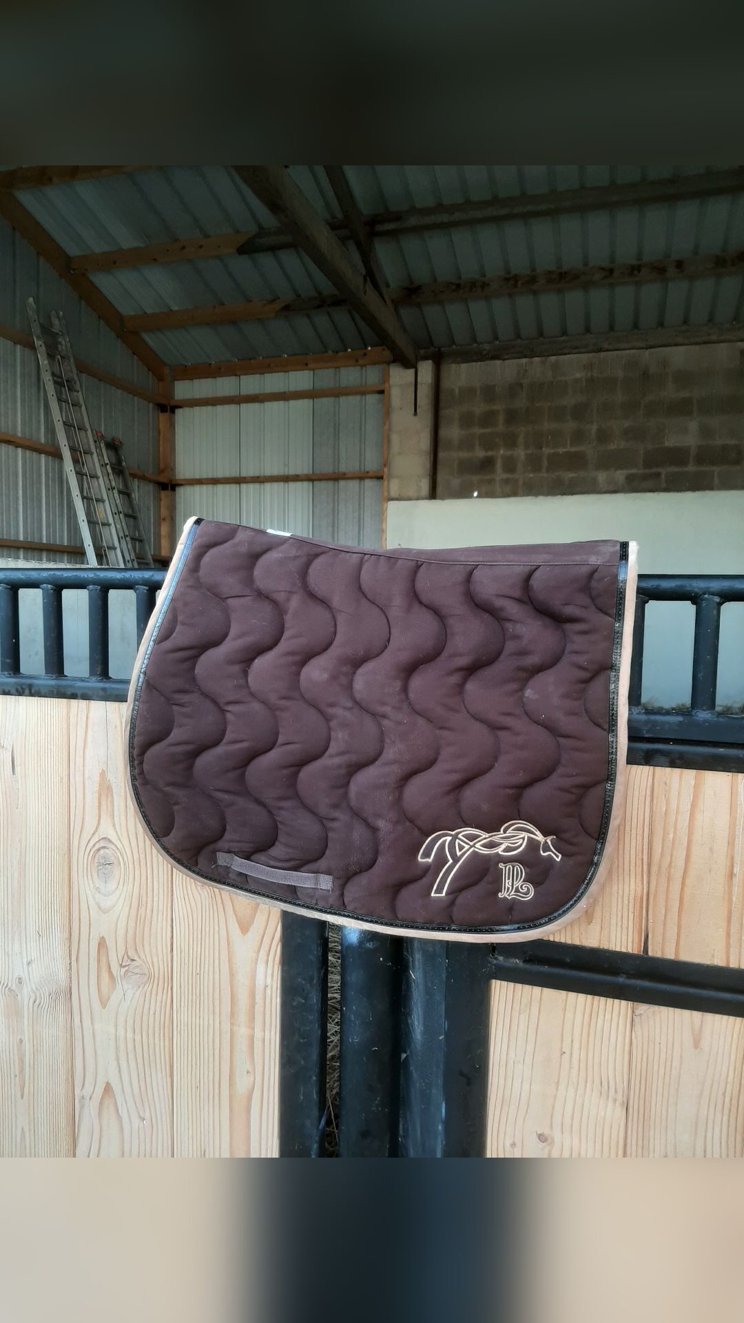 Tapis Pénélope marron, média 4