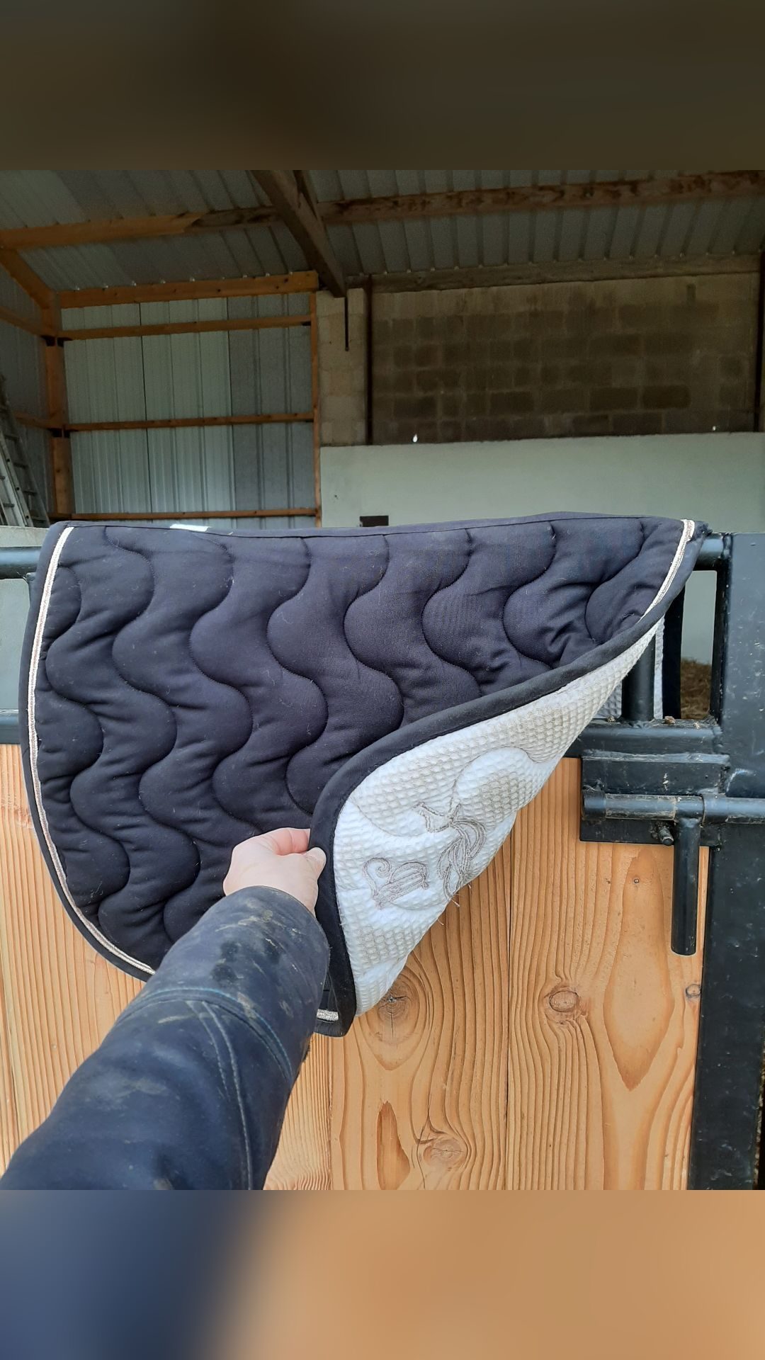 Tapis Pénélope noir, média 4