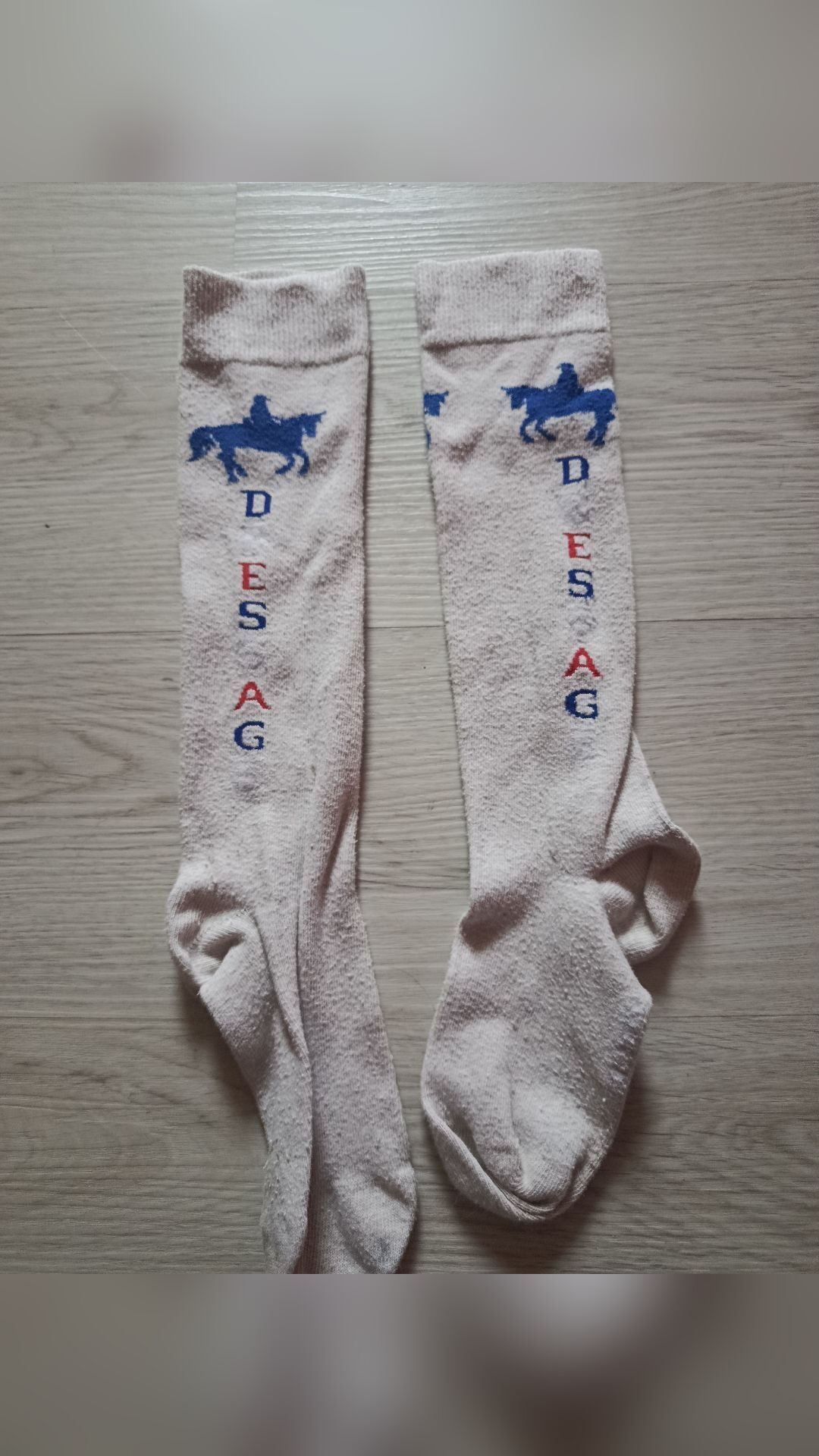 Paire de chaussettes d'équitation, média 2