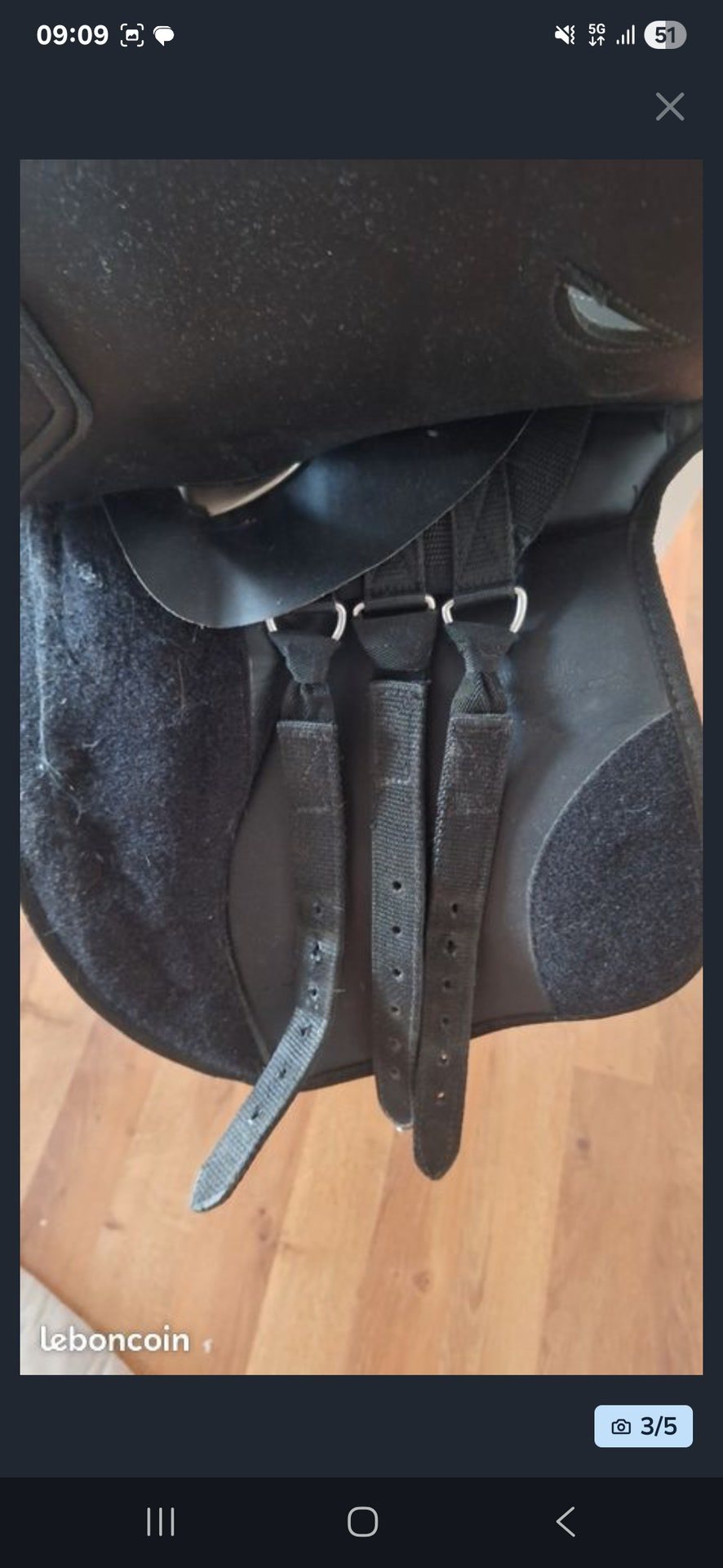 Selle fouganza 17.5', média 3