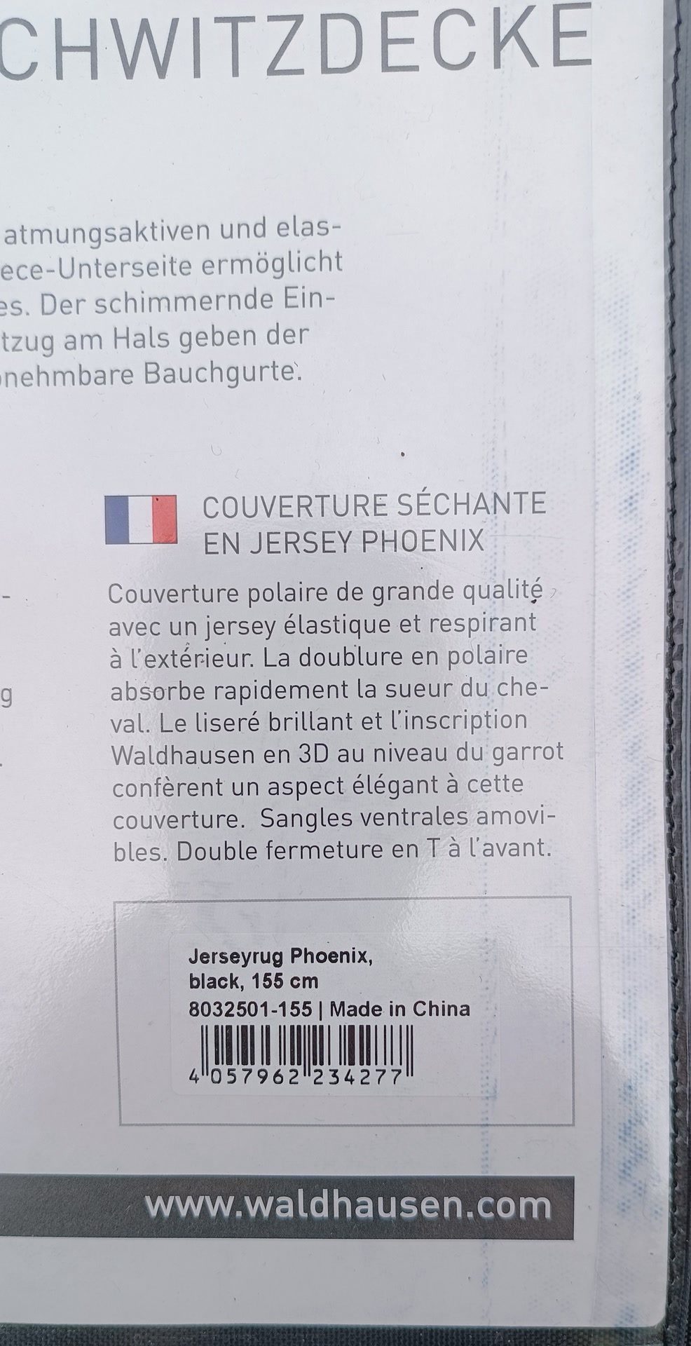 Belle séchante taille 155, média 6