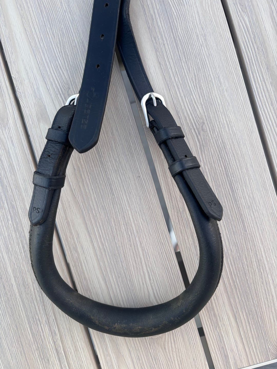 croupière poney cuir, média 4