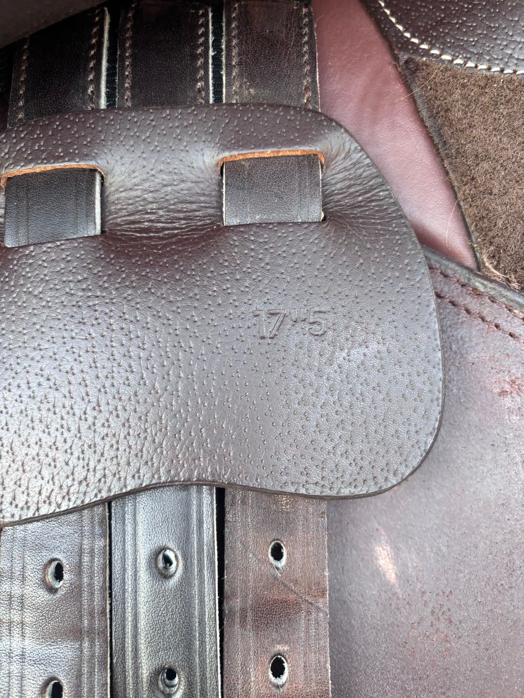 selle romeo cuir marron, média 7