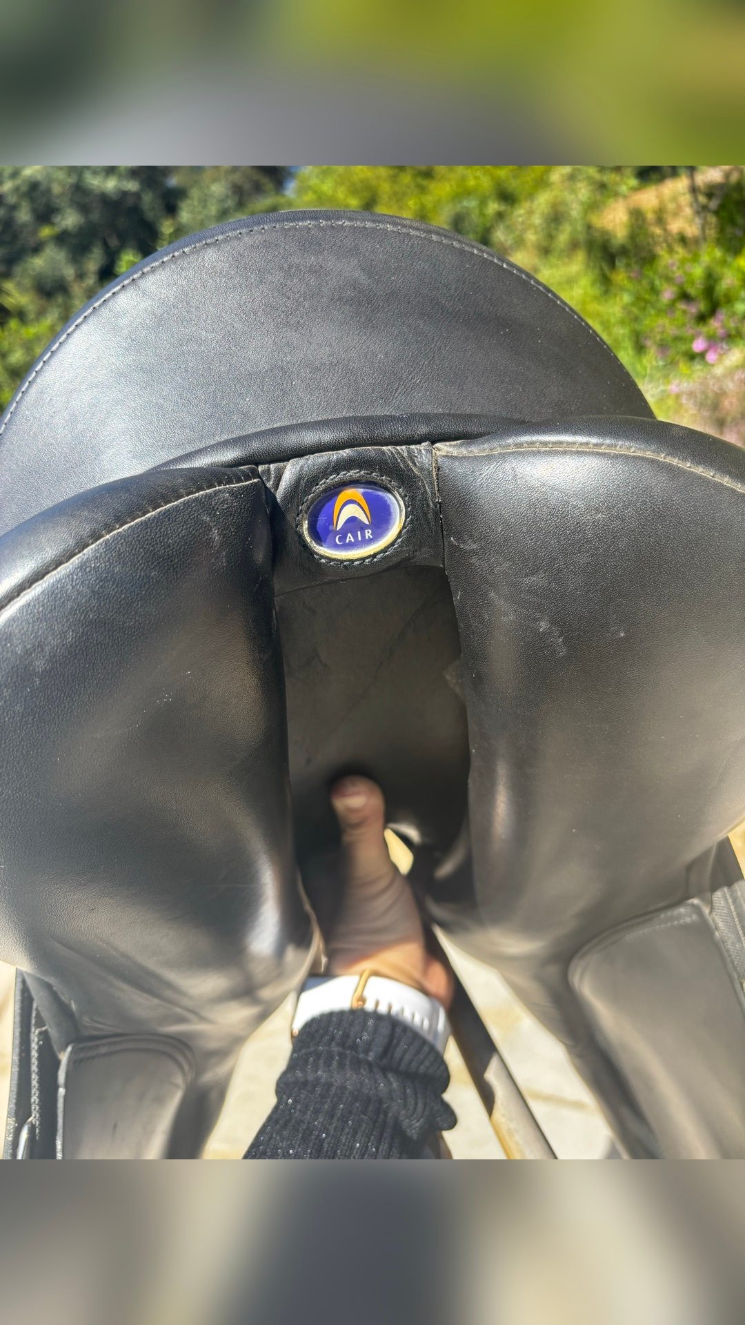 Selle de dressage Wintec Bates cuir, média 9