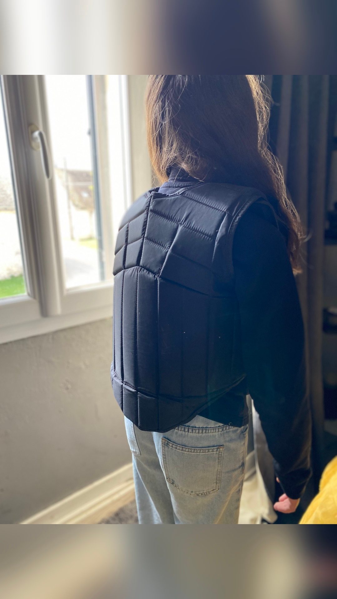 Gilet de protection équitation – Taille S – Noir, média 2