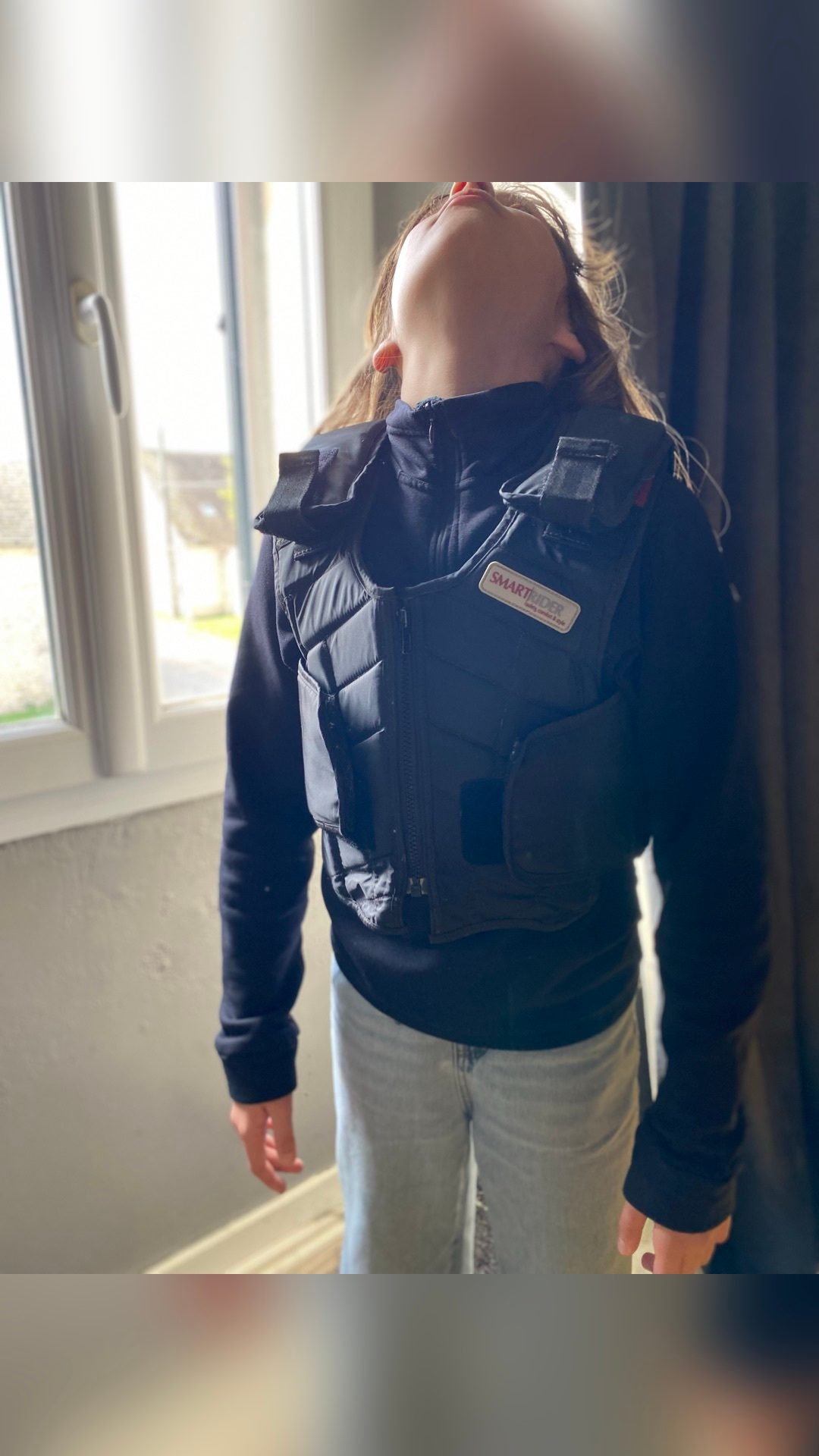 Gilet de protection équitation – Taille S – Noir, média 3