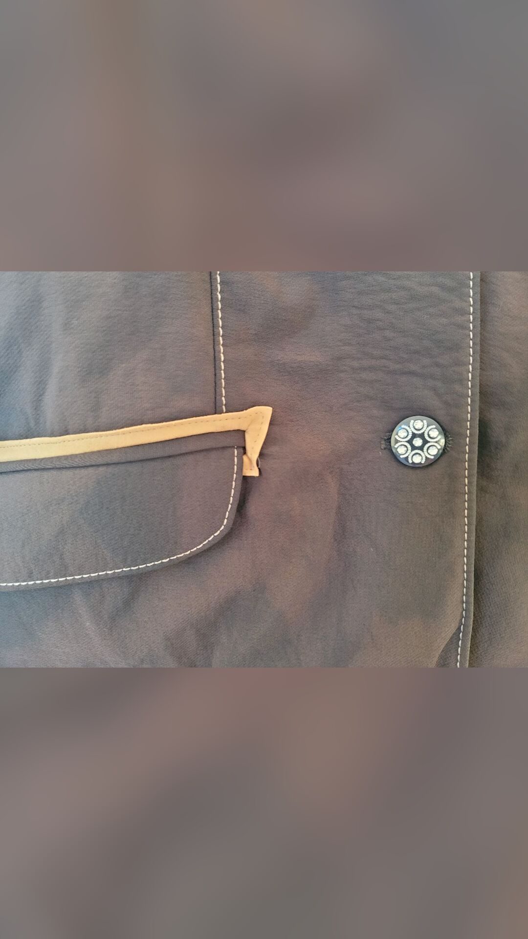 Veste de concours femme marron Komutekir, média 5