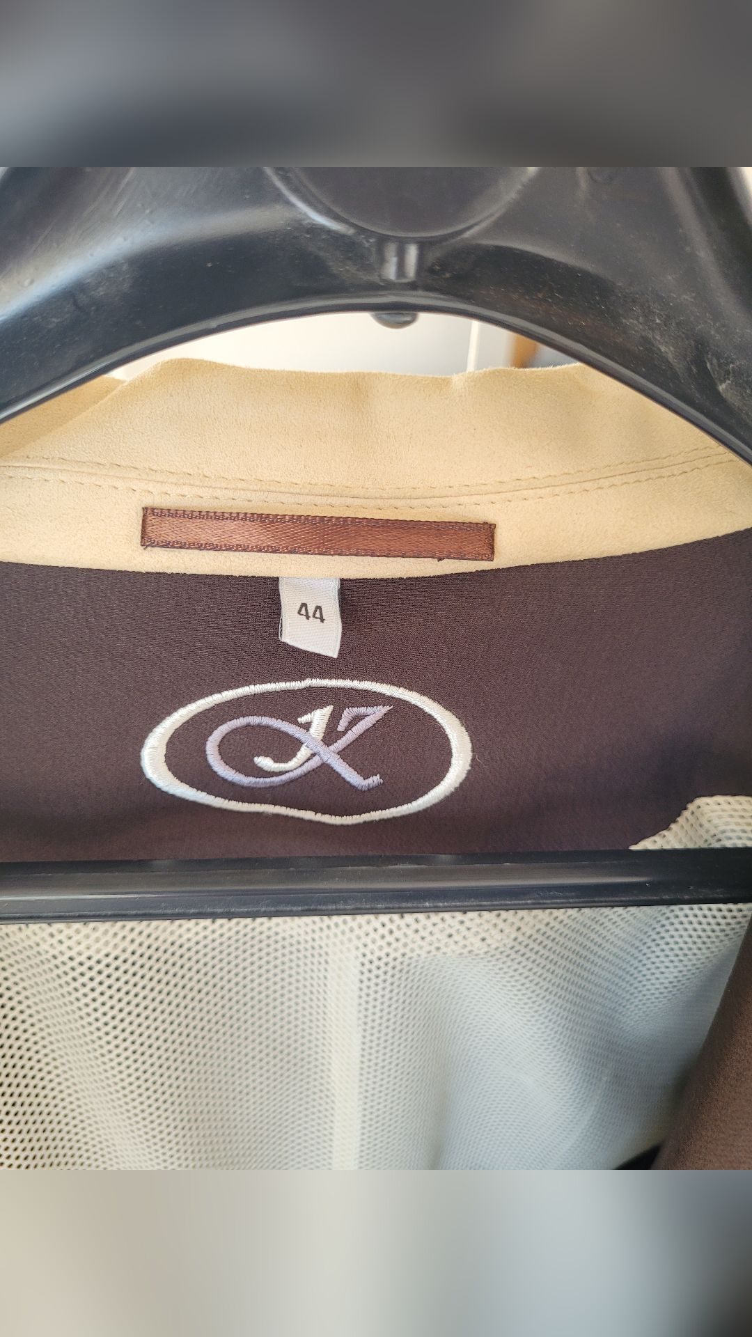 Veste de concours femme marron Komutekir, média 7