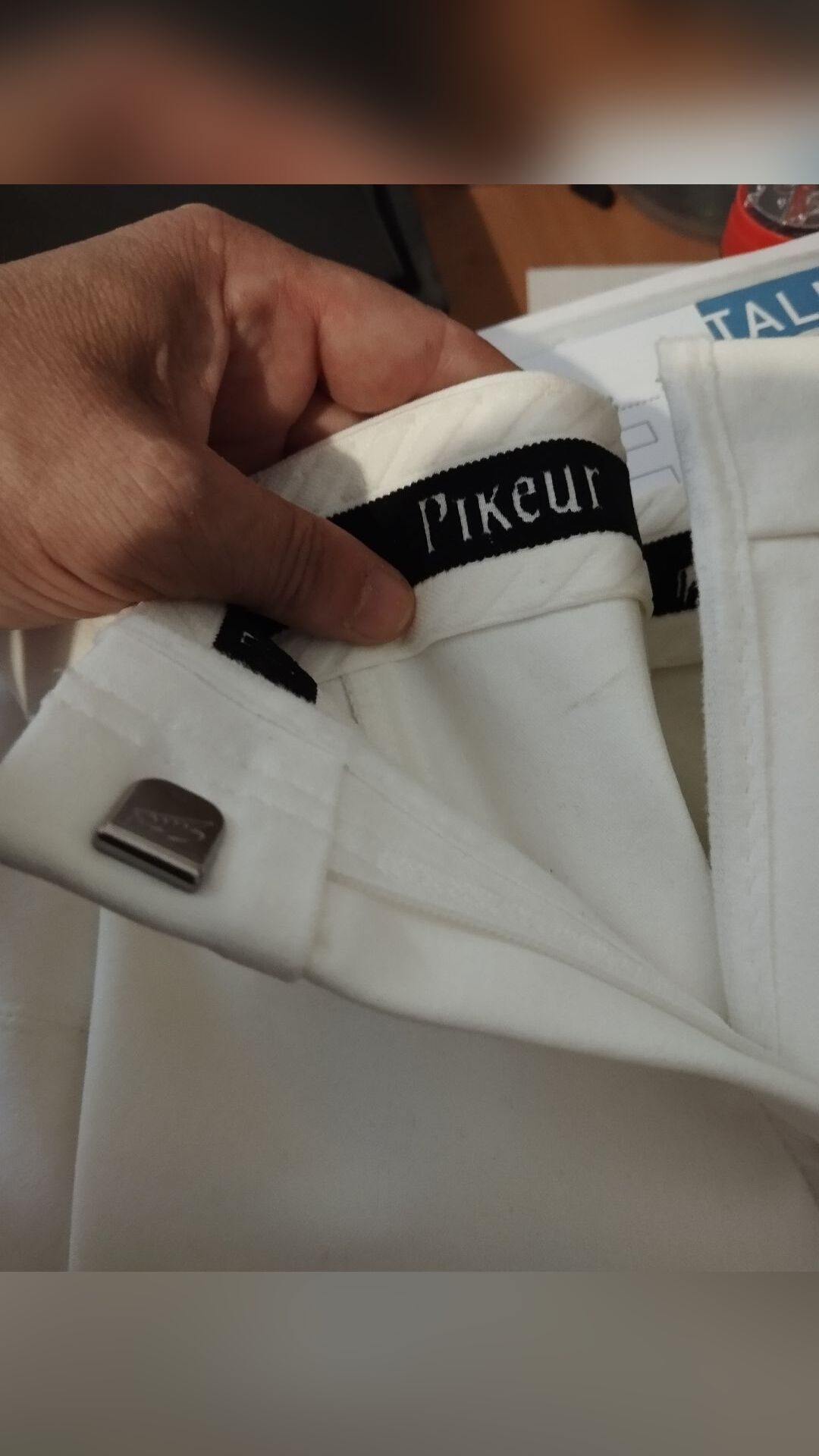 Pantalon d'équitation blanc, média 2