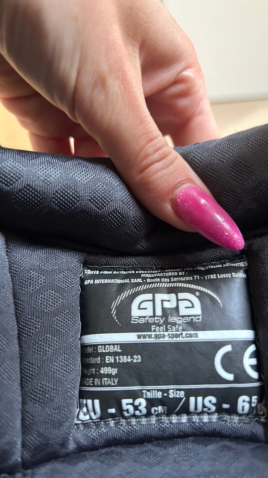 Casque GPA Global First Lady, média 7