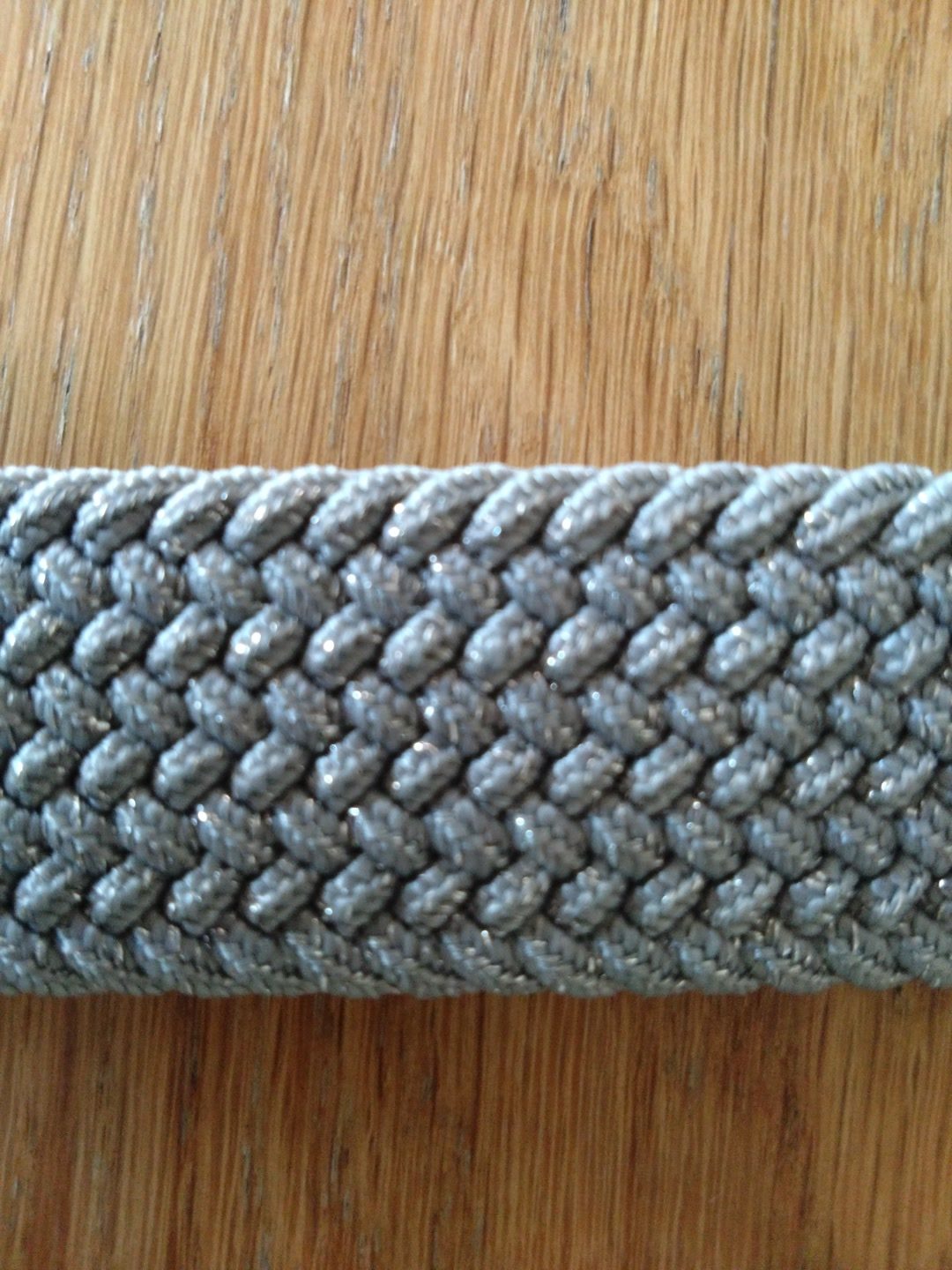 Ceinture Harcour argentée, média 4