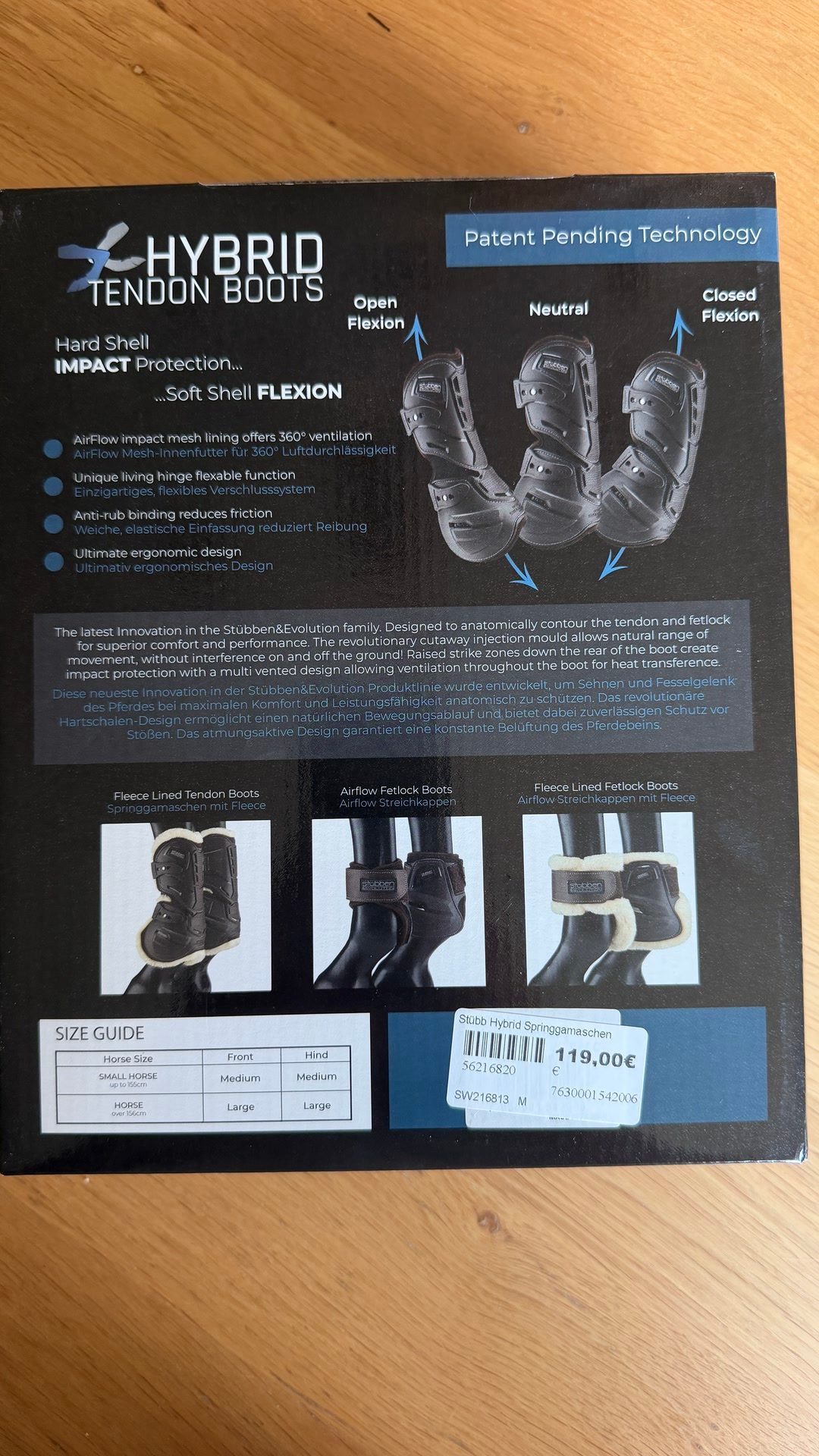 Hybrid tendon boots Stübben, média 4