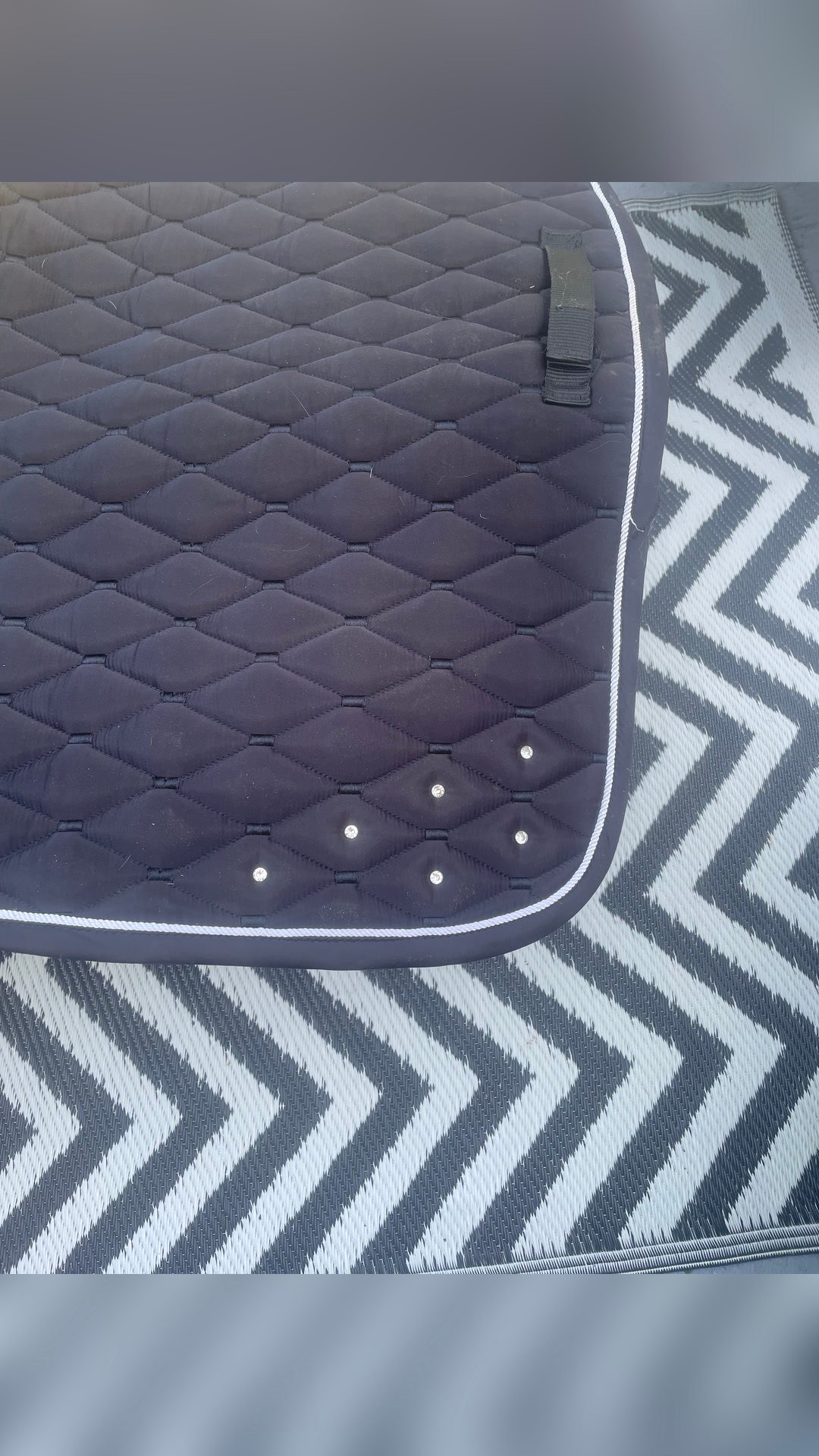 Tapis Fouganza noir, média 2