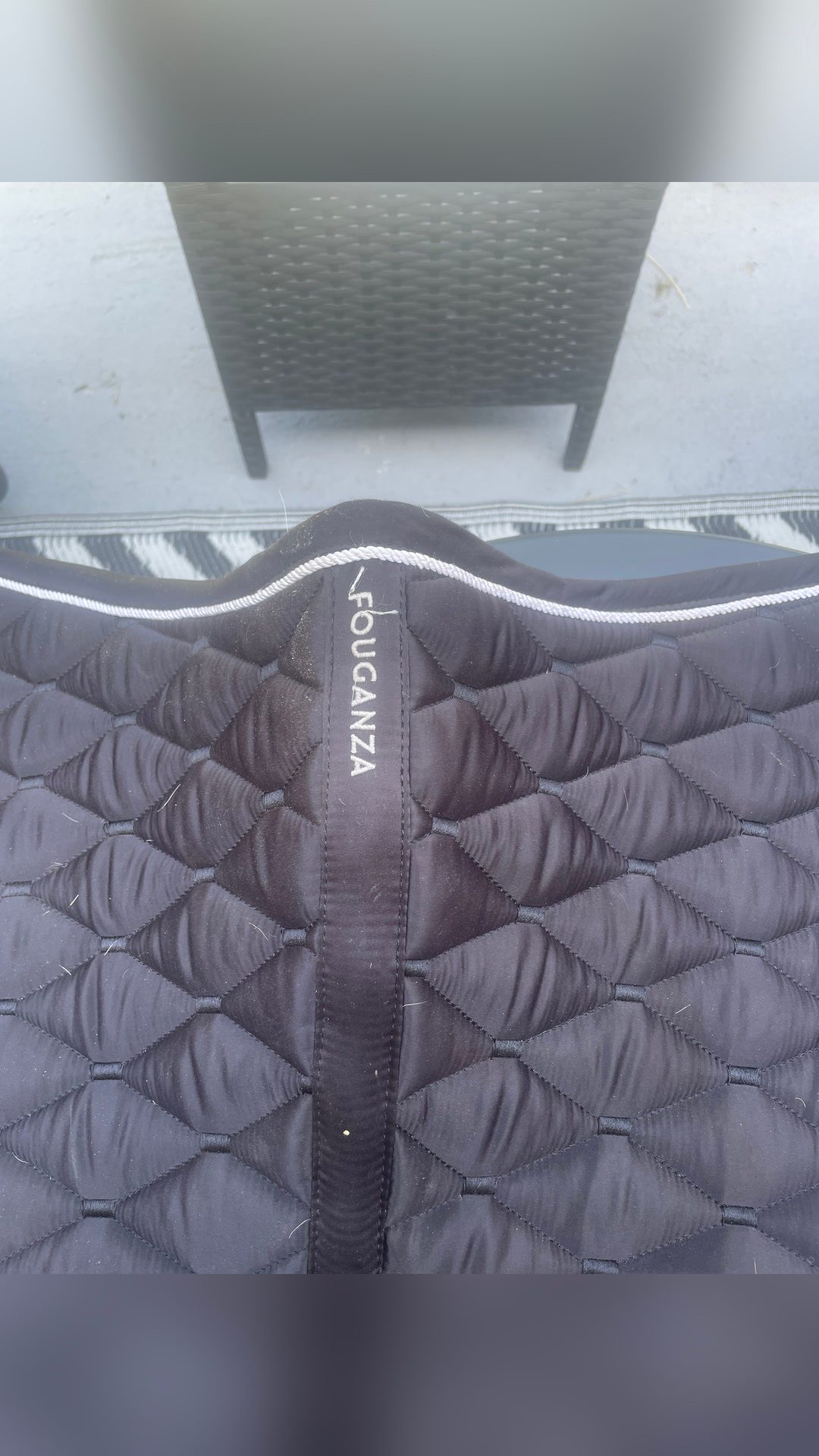 Tapis Fouganza noir, média 3