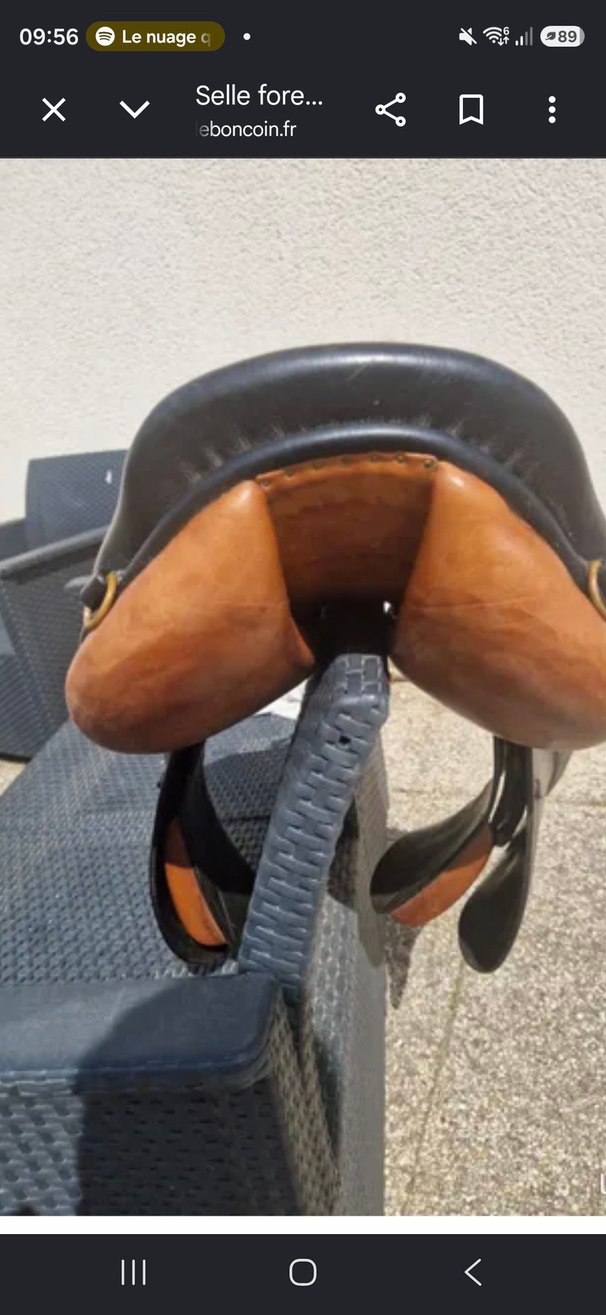 Selle mixte 17 pouces, média 4