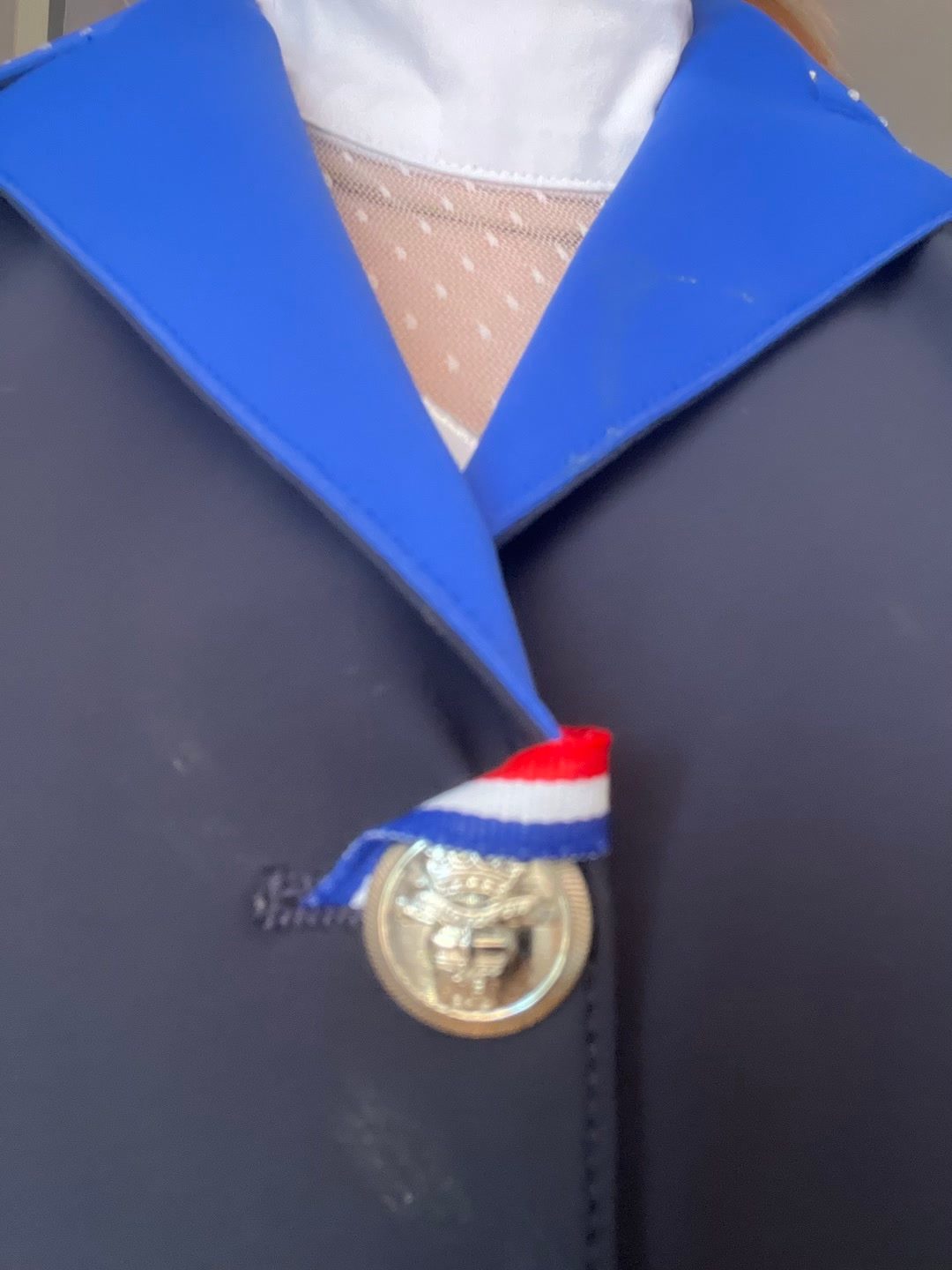 Veste de concours FHORSE bleu marine et bleu roi, média 2